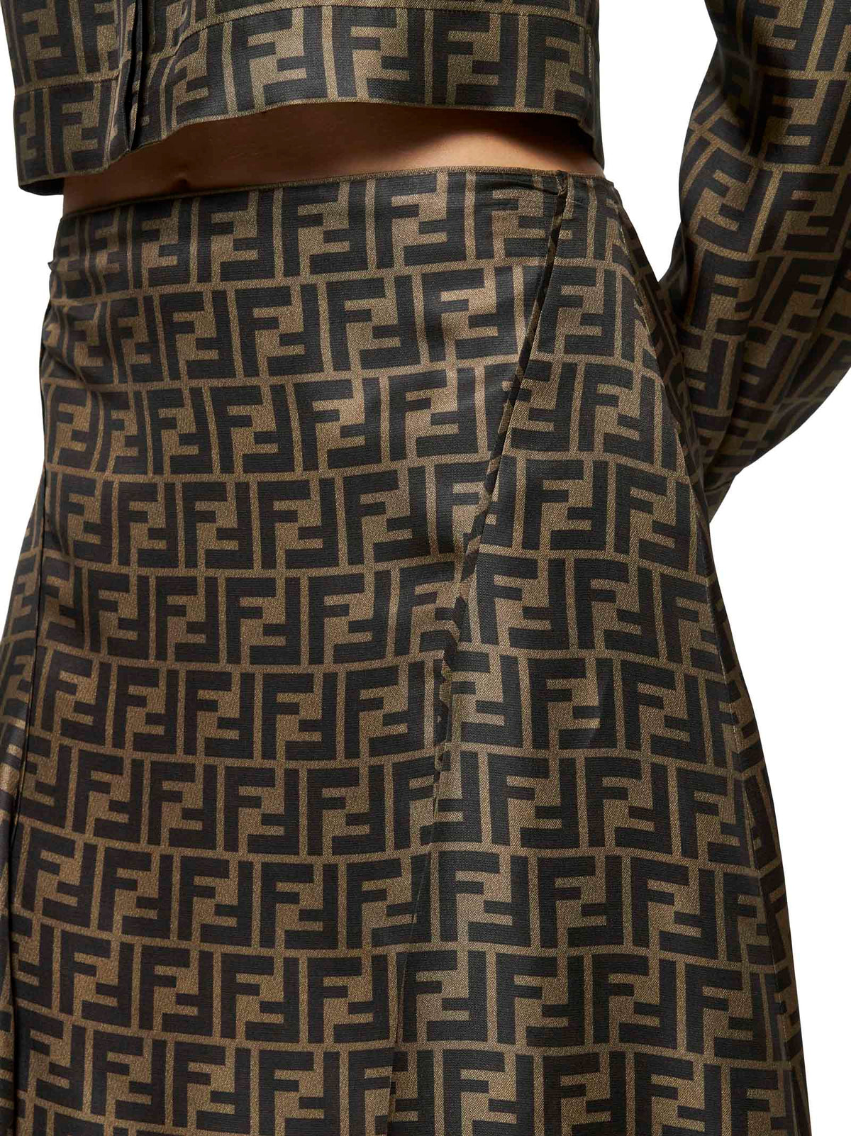 Fendi Women Ff Maxi Skirt FENDI