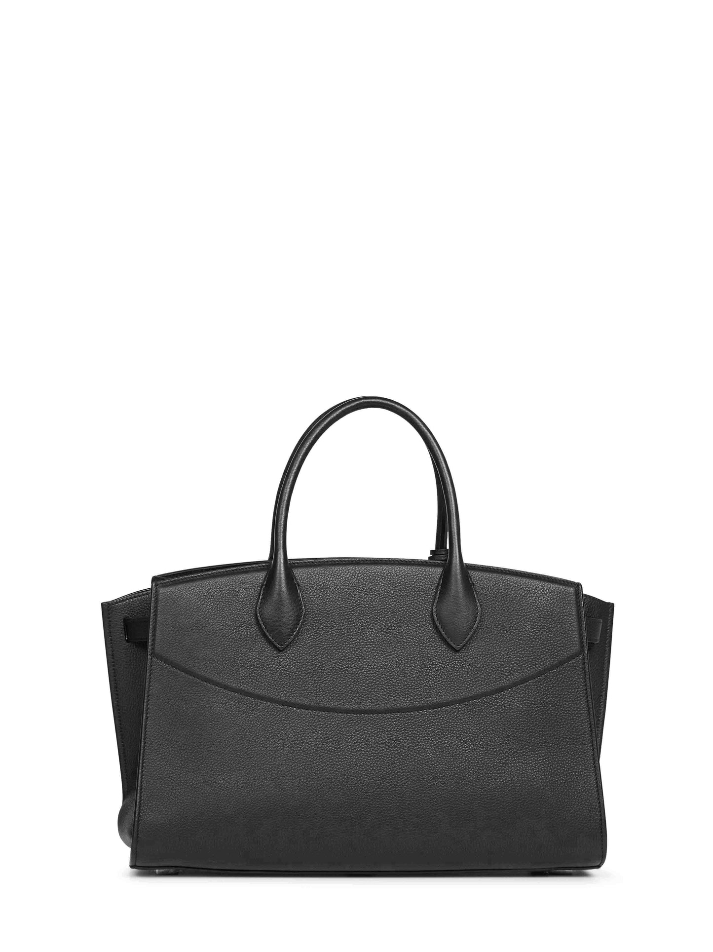Ferragamo Women Black New Ferragamo Studio Soft Bag (L) Handbag FERRAGAMO