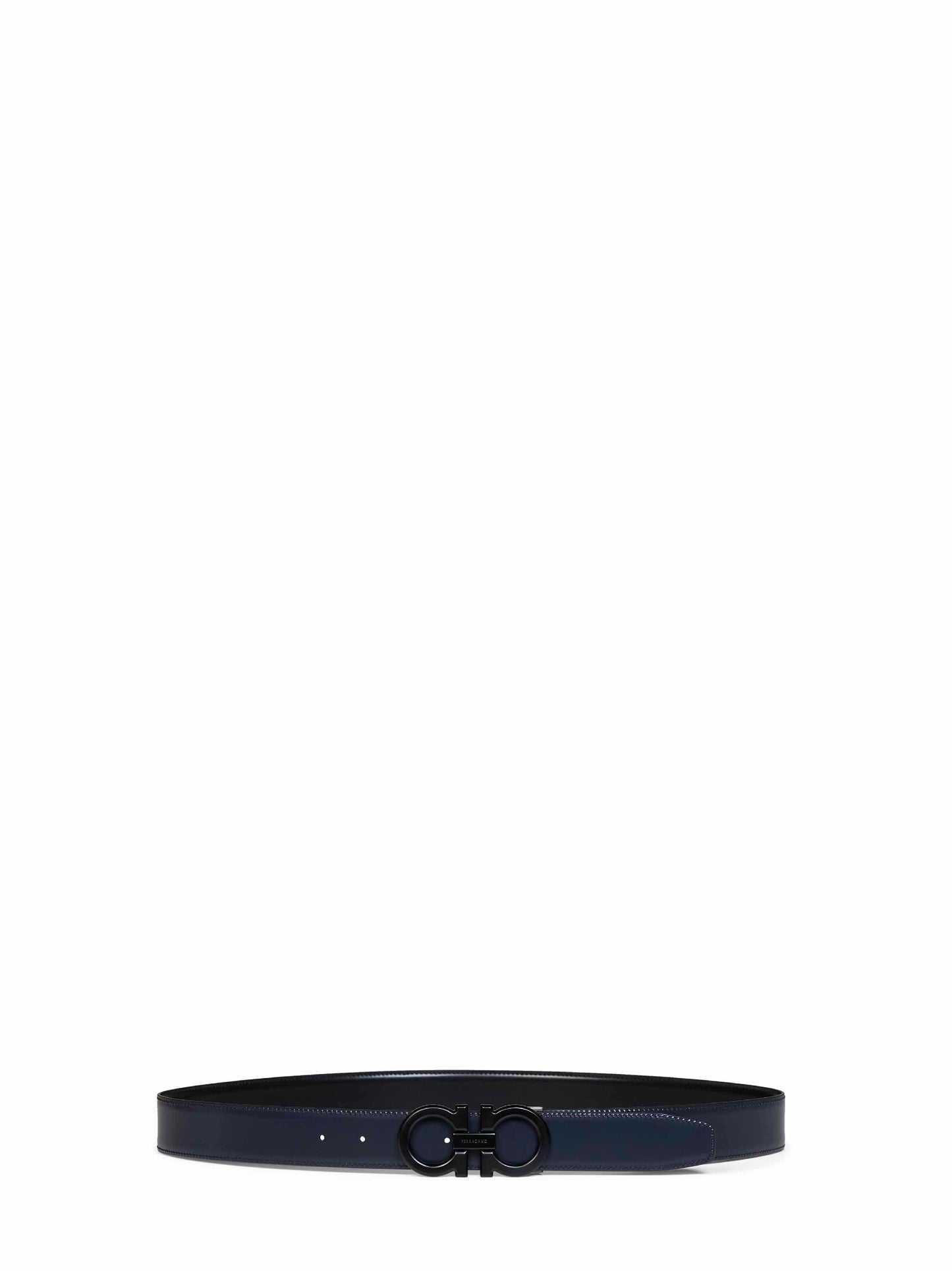 Ferragamo Men Two-Tone Gancini Reversible Belt FERRAGAMO