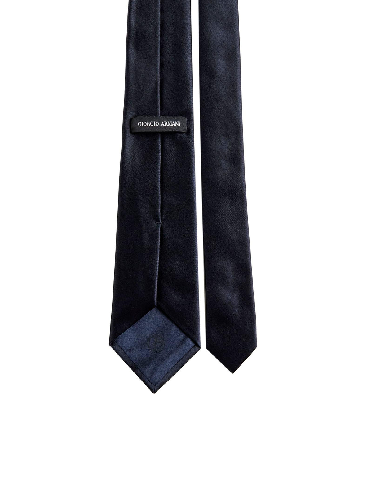 Giorgio Armani Men "Night Blue Twill Tie" GIORGIO ARMANI