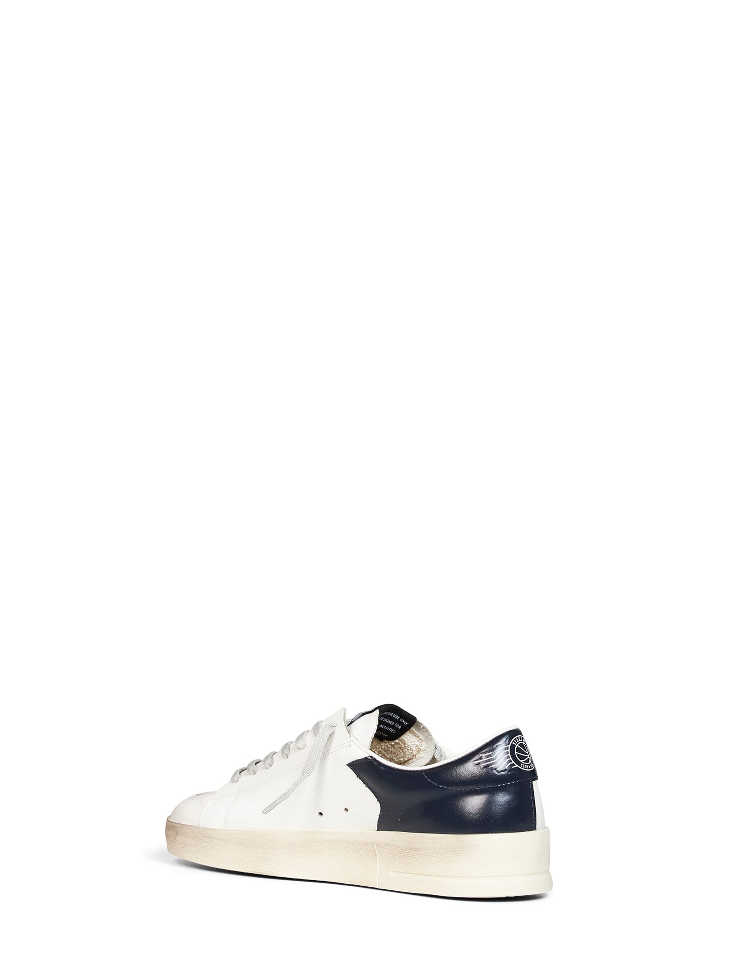 Golden Goose Men White Leather Stardan Sneakers GOLDEN GOOSE