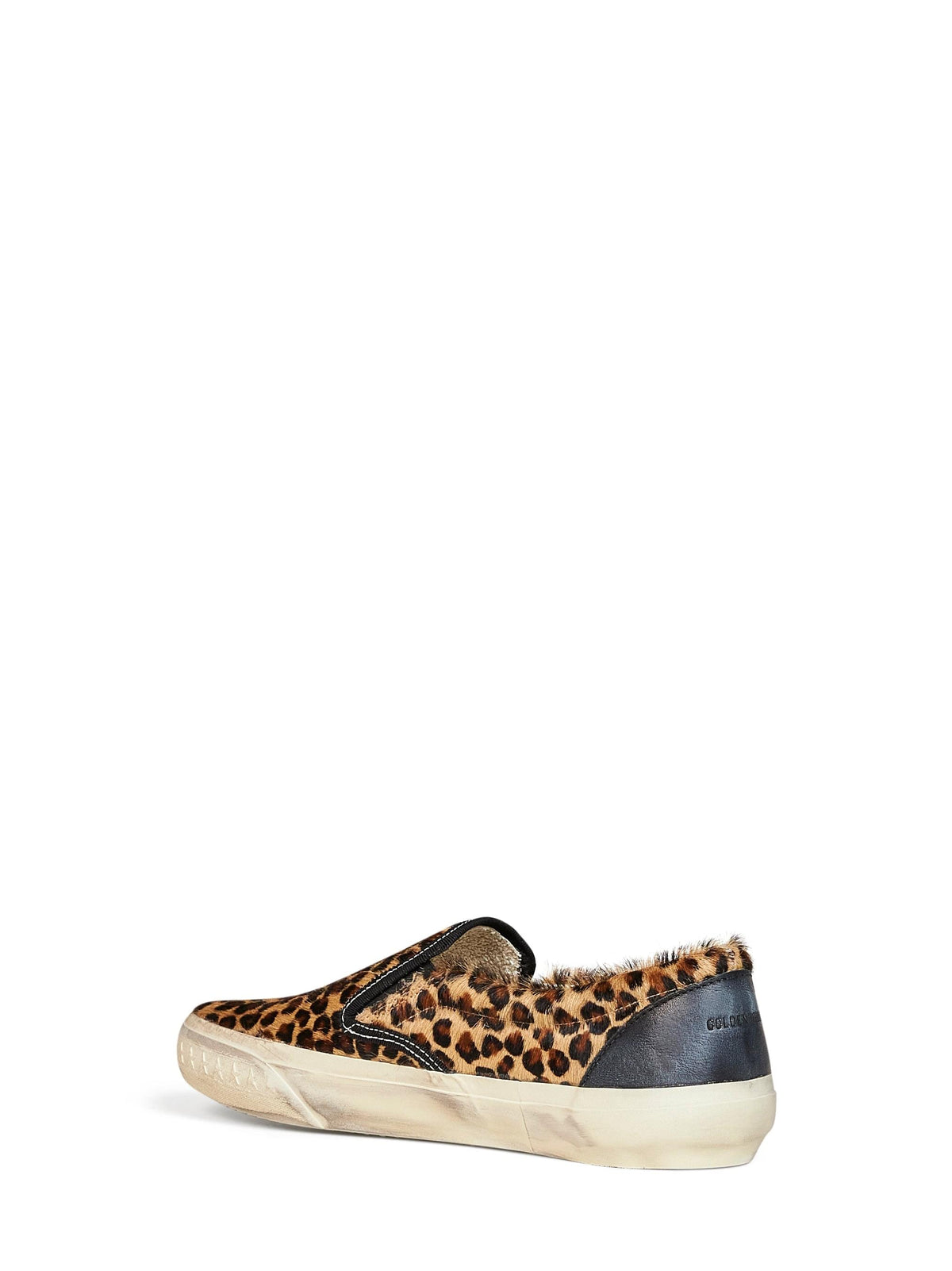 Golden Goose Men Leopard-Print Calf Hair Vce Penstar Sneakers GOLDEN GOOSE