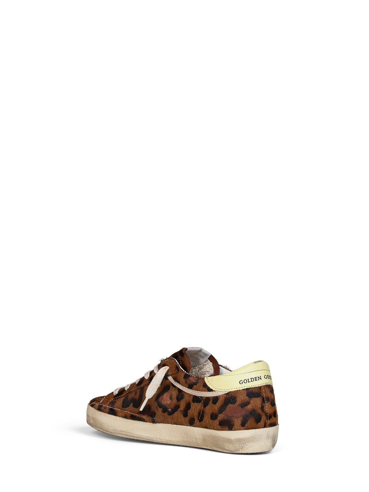 Golden Goose Women Leopard-Print Pony Skin Super-Star Sneakers GOLDEN GOOSE