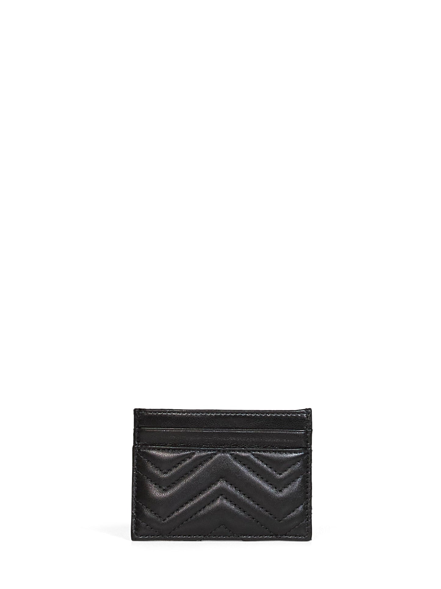 Gucci Women Black Gg Marmont Card Holder GUCCI