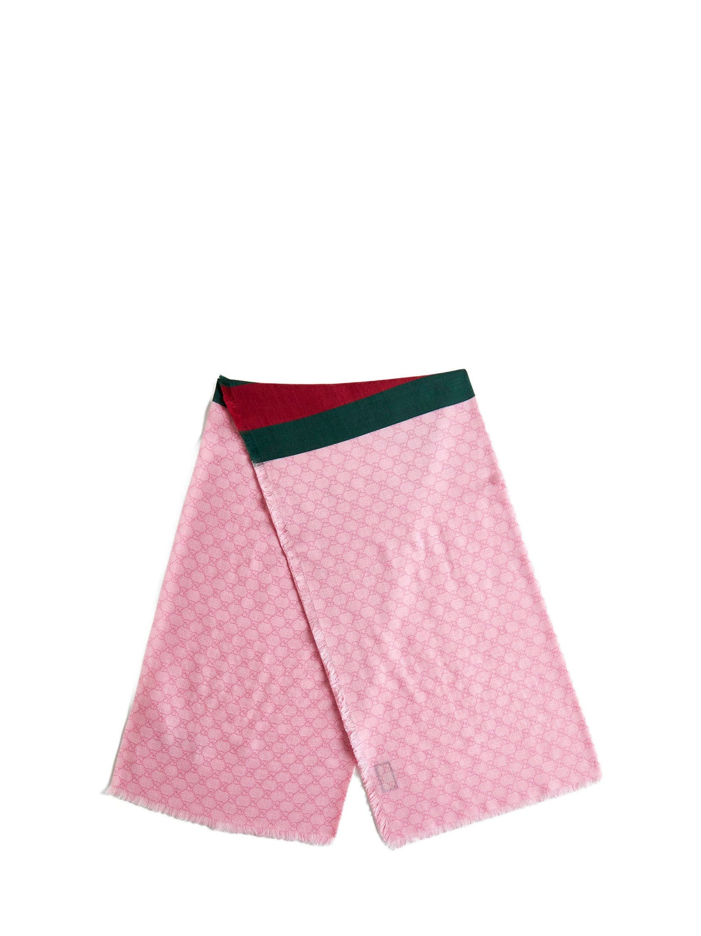 Gucci Men Gg Wool Scarf GUCCI