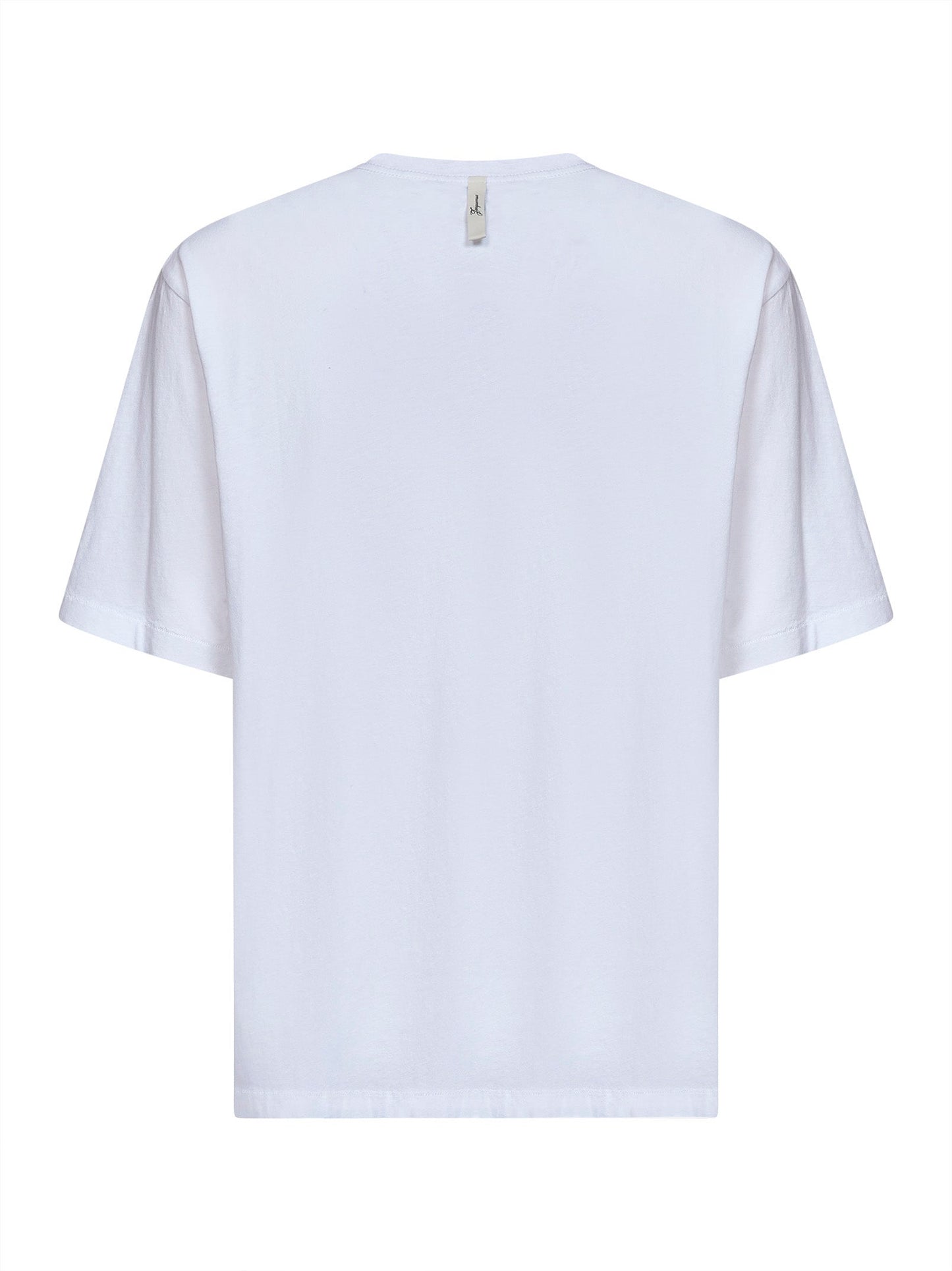 Jacquemus Men White Jersey The Jacquemus Logo-Printed T-Shirt JACQUEMUS