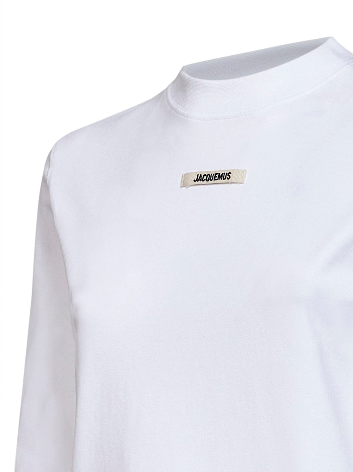 Jacquemus Women White The Gros Grain Long-Sleeved T-Shirt JACQUEMUS