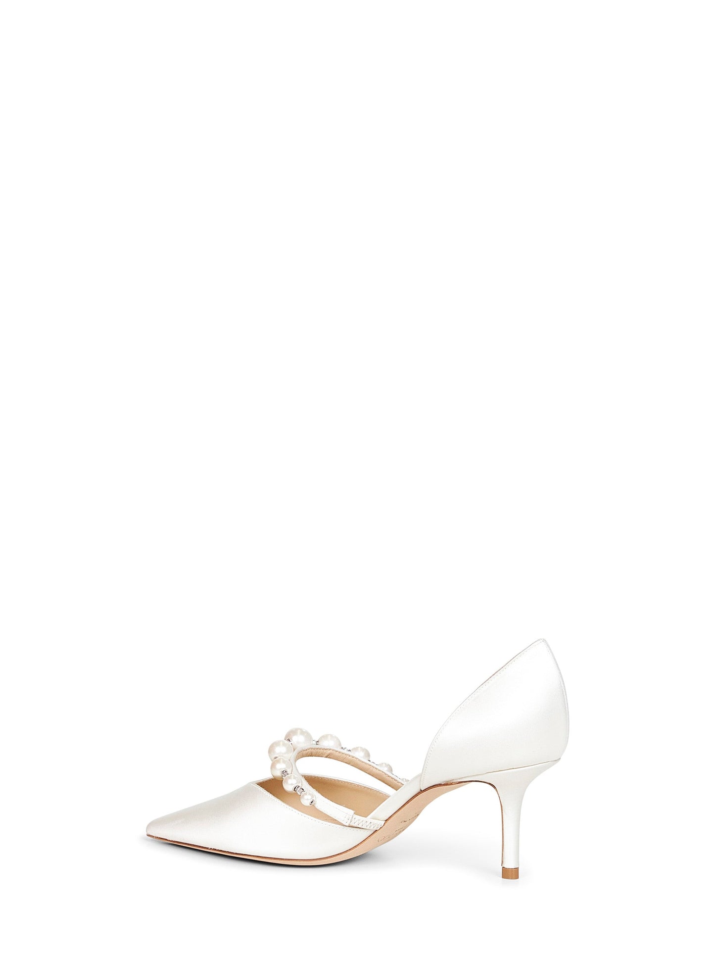 Jimmy Choo Women Ivory Satin Aurelie 65 Pumps JIMMY CHOO