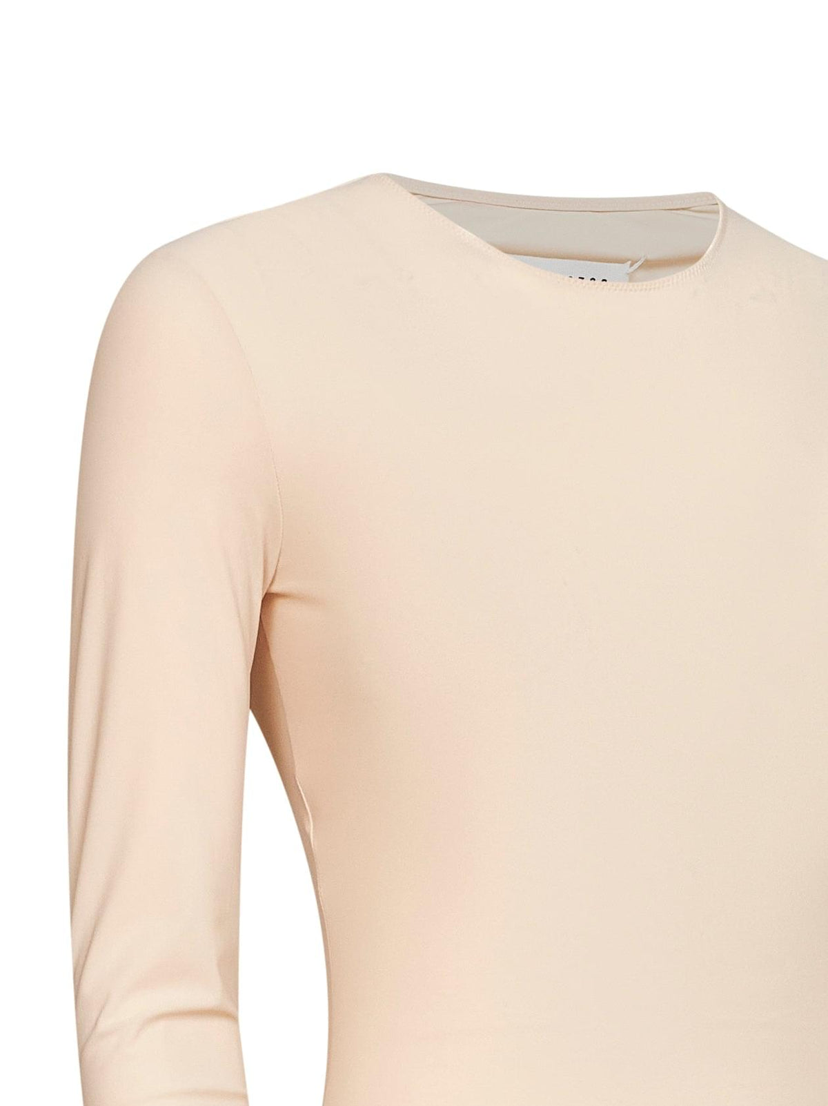 Maison Margiela Women Almond Technical Jersey Bodysuit MAISON MARGIELA