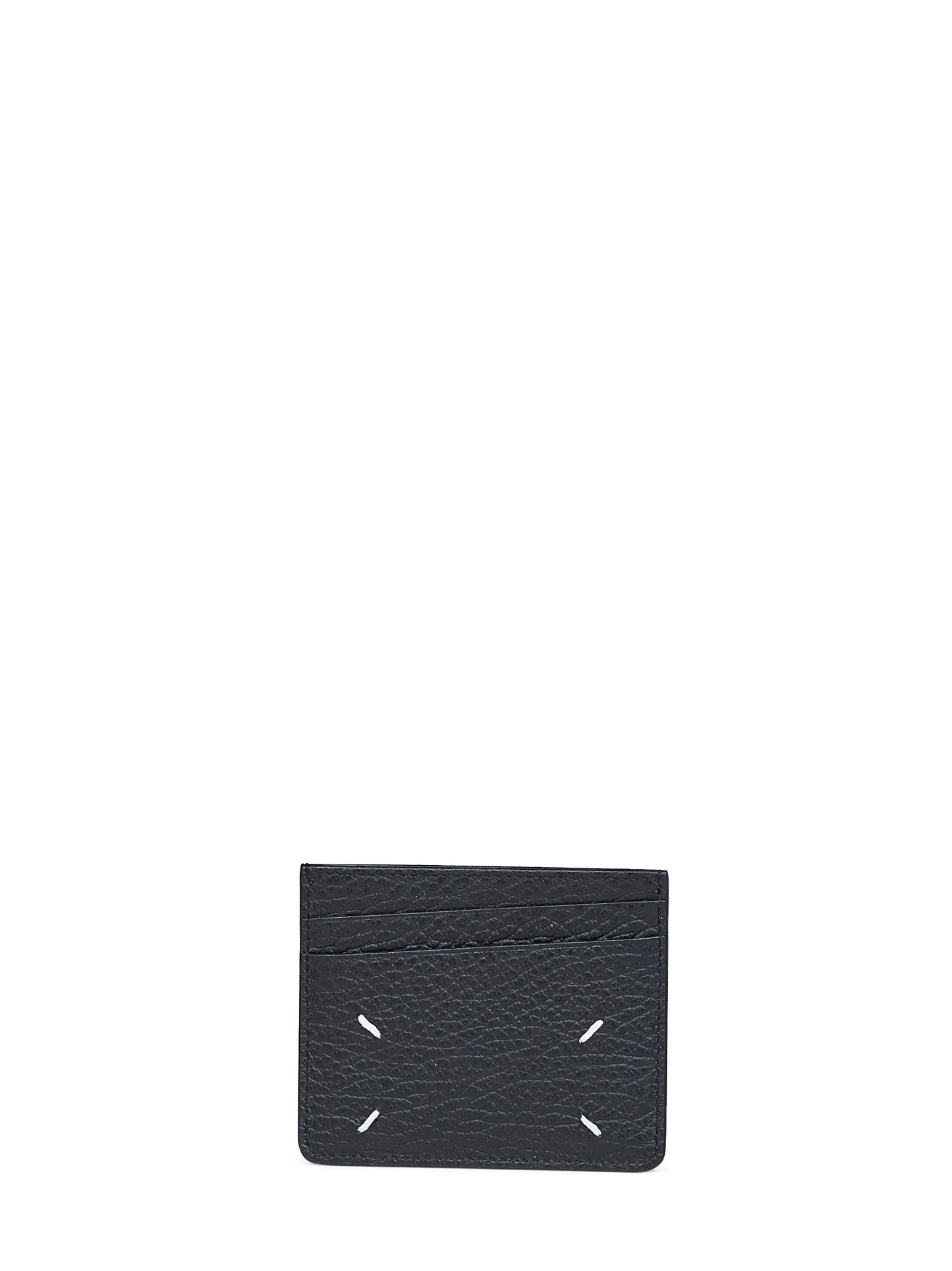 Maison Margiela Women Black Four Stitches Card Holder MAISON MARGIELA