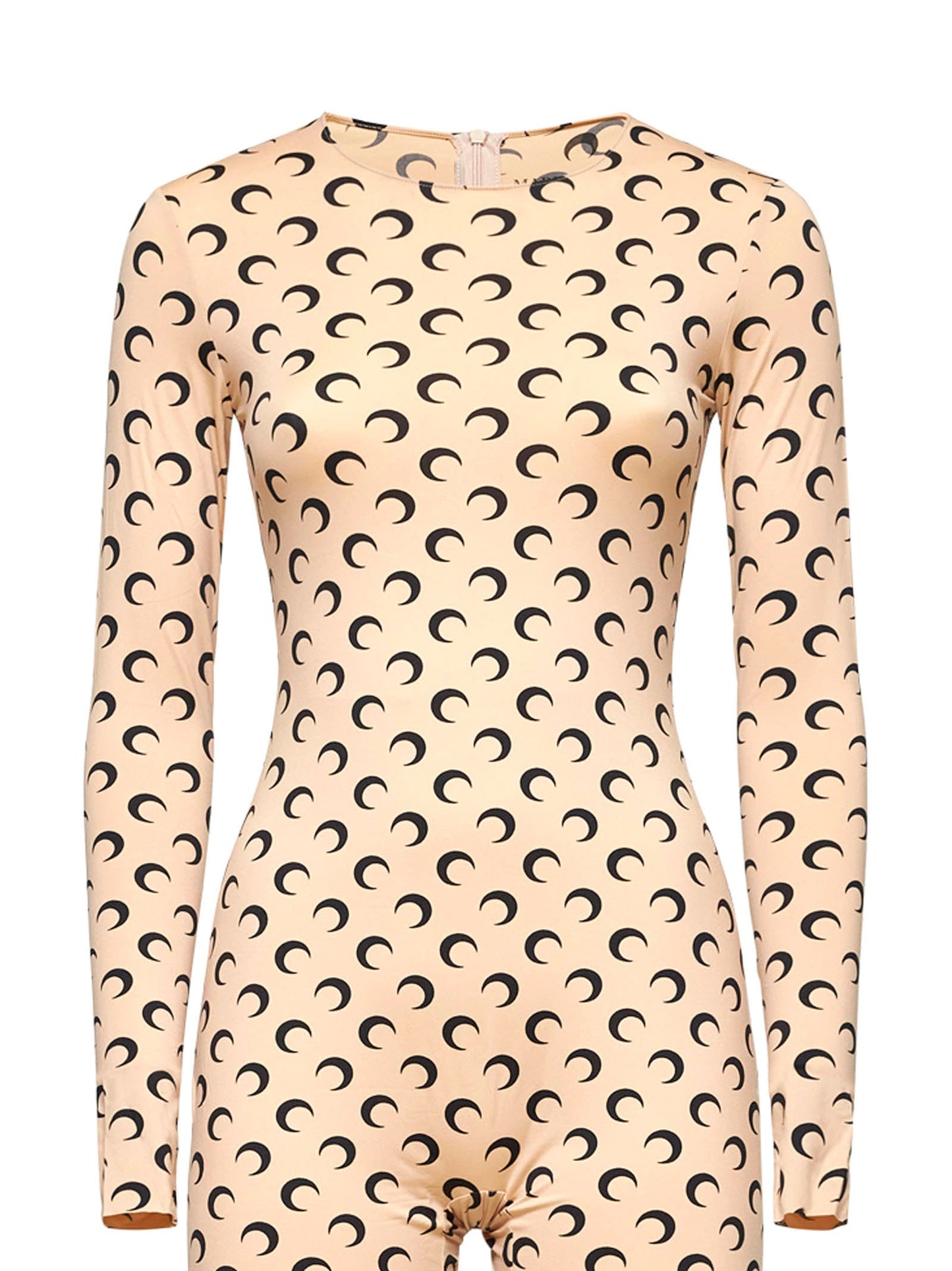 Marine Serre Women Beige 'Monogram' Tracksuit MARINE SERRE