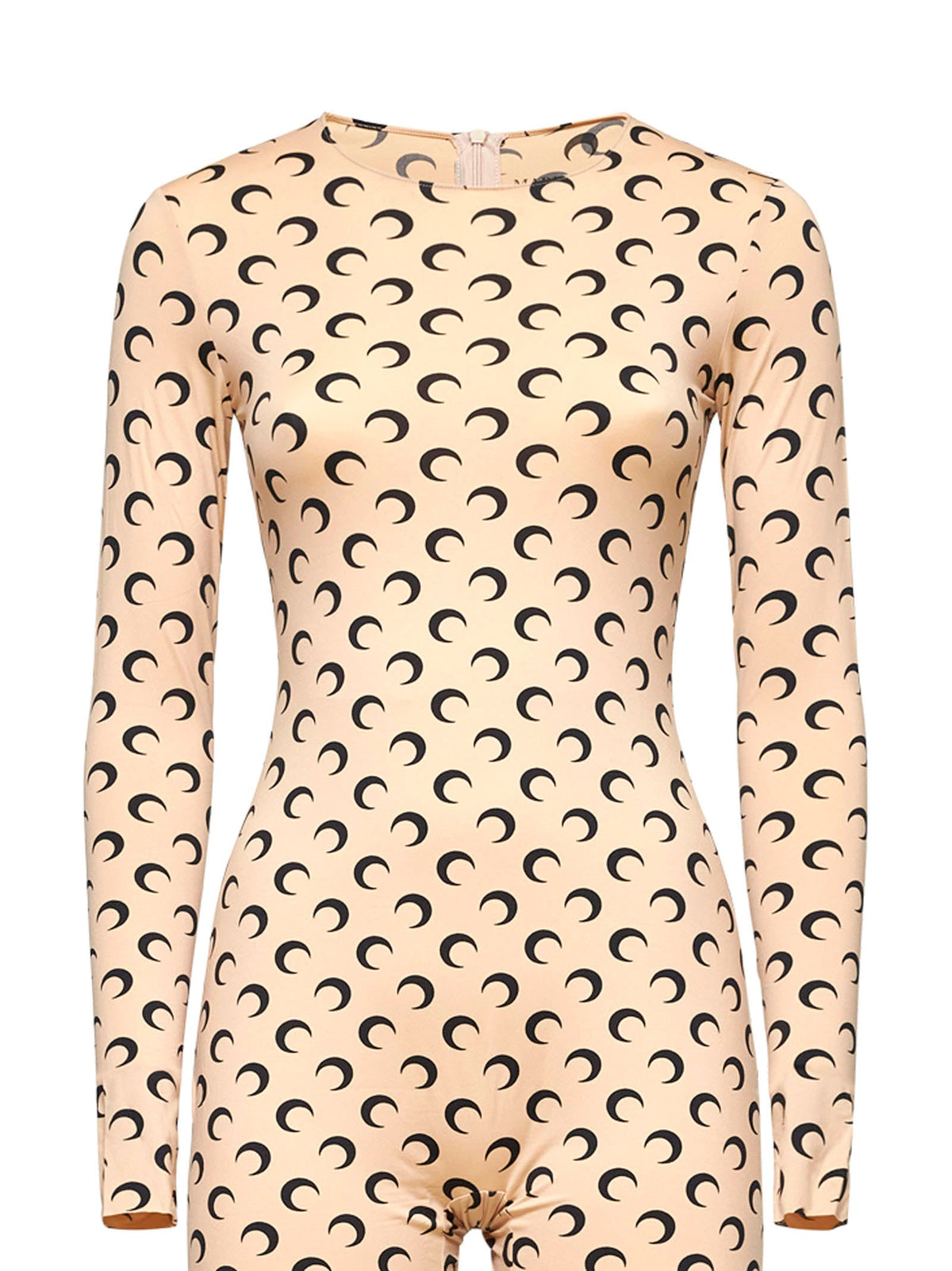 Marine Serre Women Beige 'Monogram' Tracksuit MARINE SERRE
