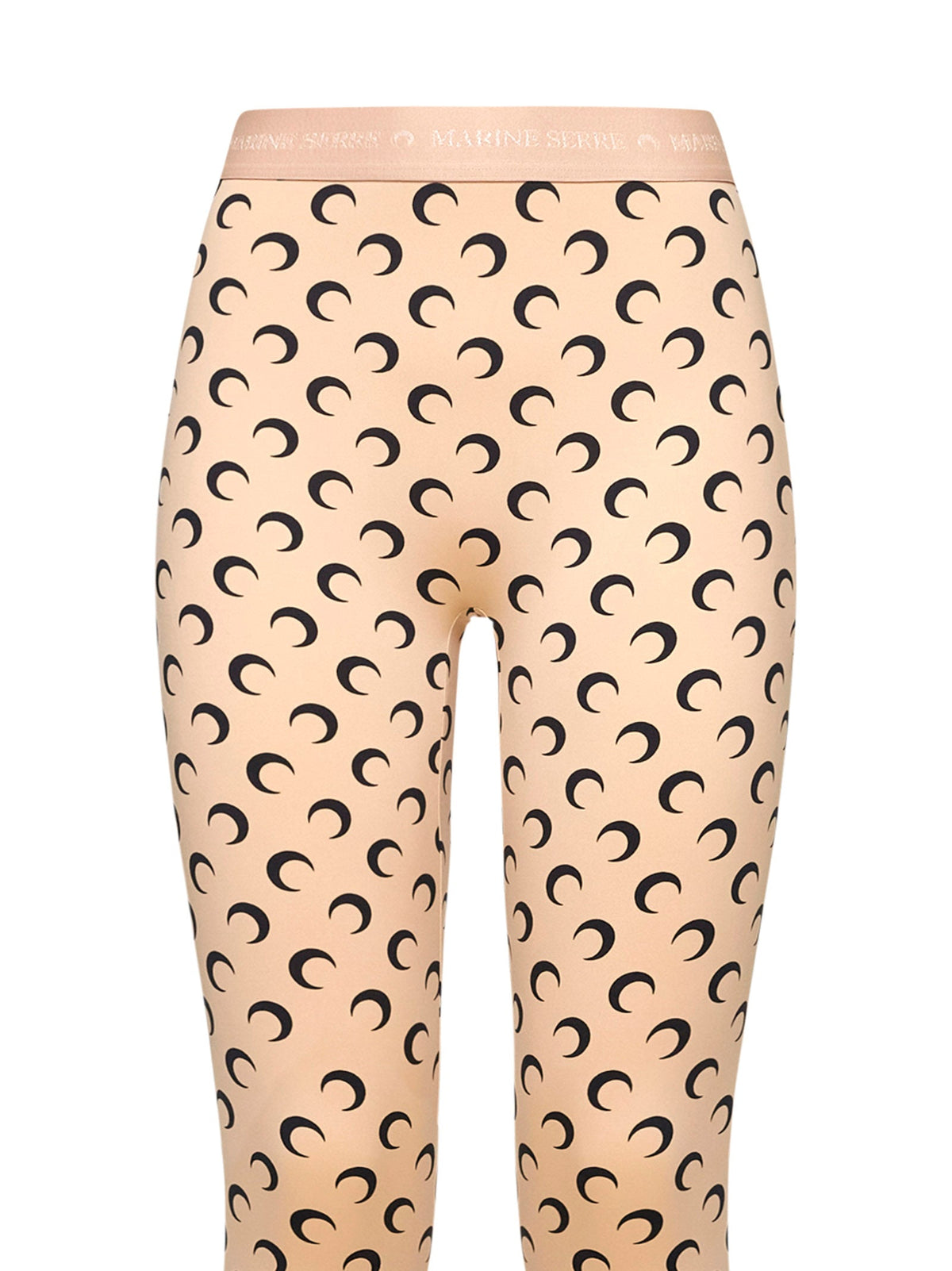 Marine Serre Women Marine Serre Crescent Moon Lycra Leggings MARINE SERRE