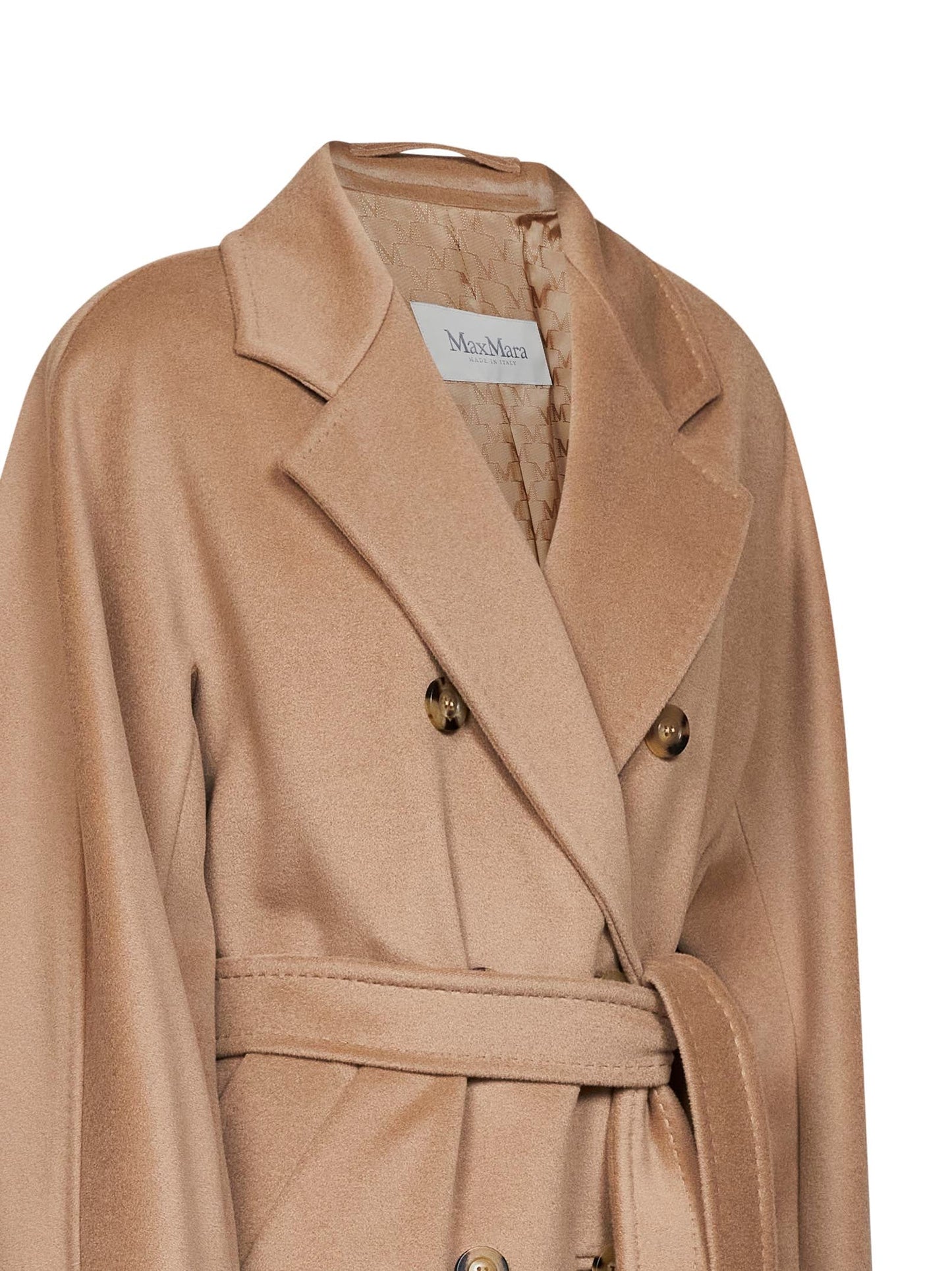 Max Mara Women Camel 101801 Icon Coat Madame Belted Coat MAX MARA