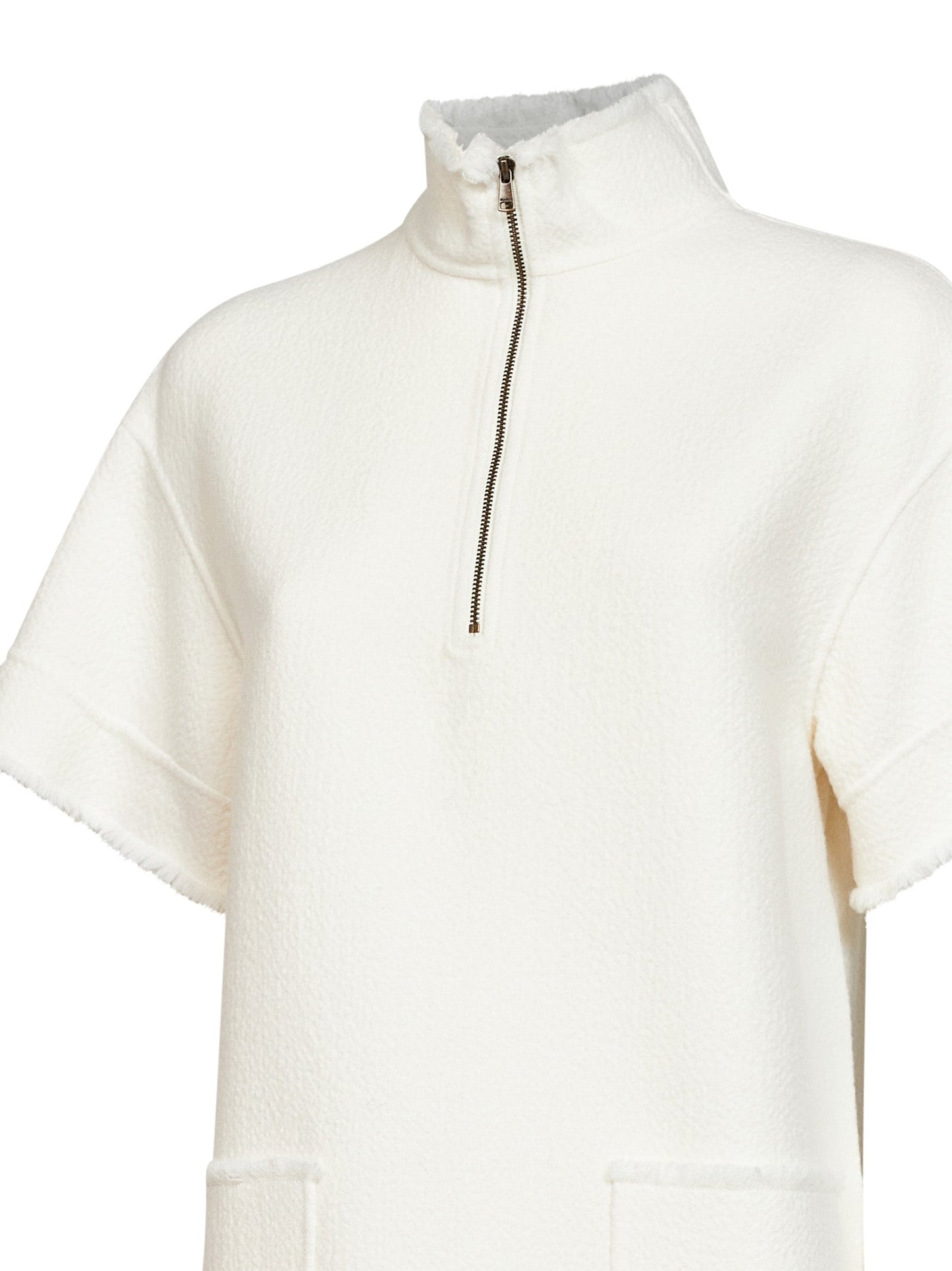 Max Mara Women White Mxmsavana Sweatshirt-Style Mini Dress MAX MARA