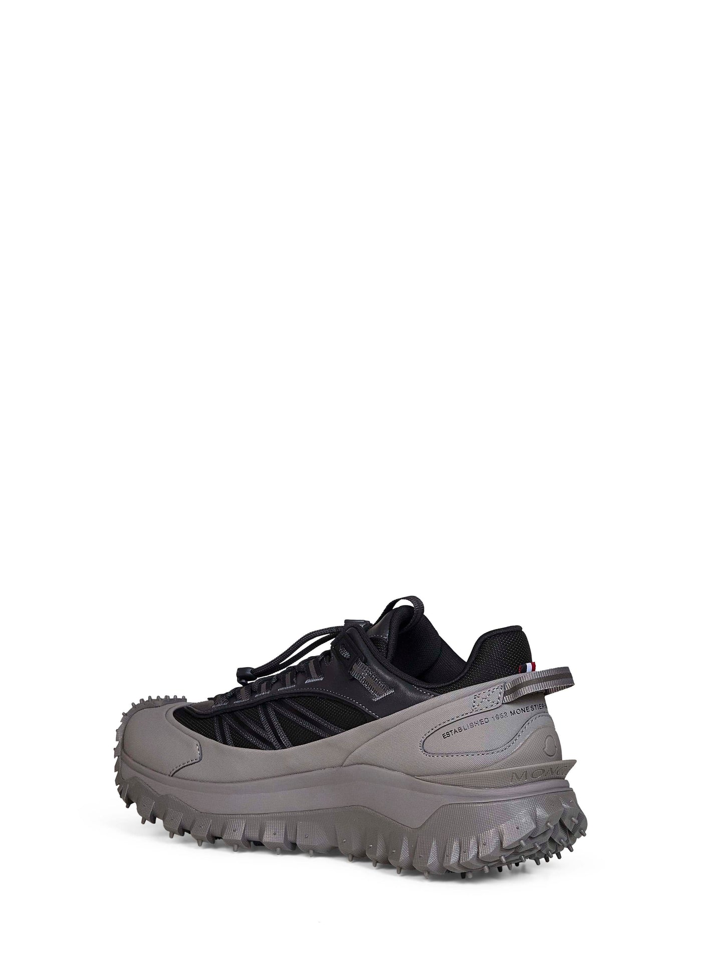 Moncler Men Charcoal Grey Trailgrip Gtx Sneakers MONCLER