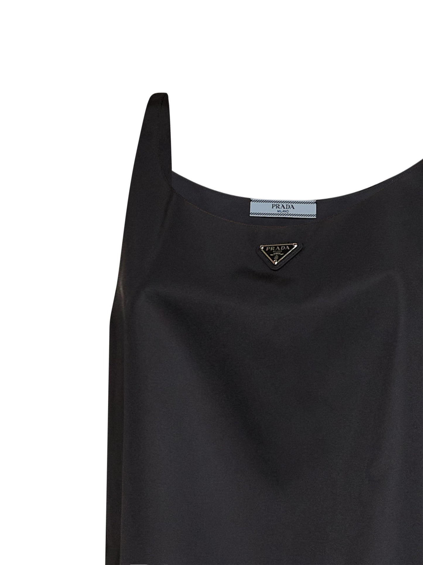 Prada Abbigliamento Women Black Re-Nylon Top PRADA