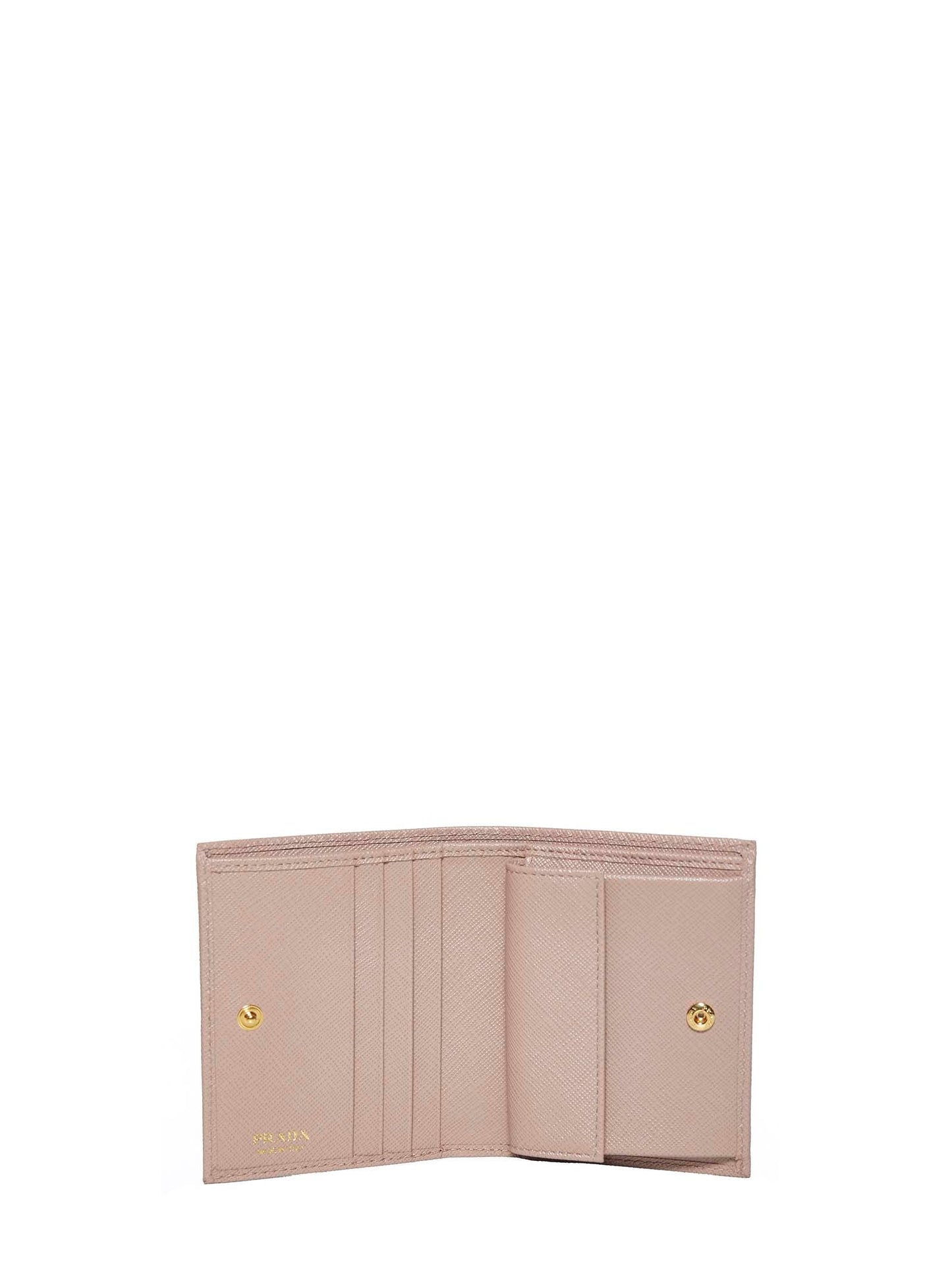 Prada Accessori Pelletteria Women Small Wallet In Saffiano Leather PRADA