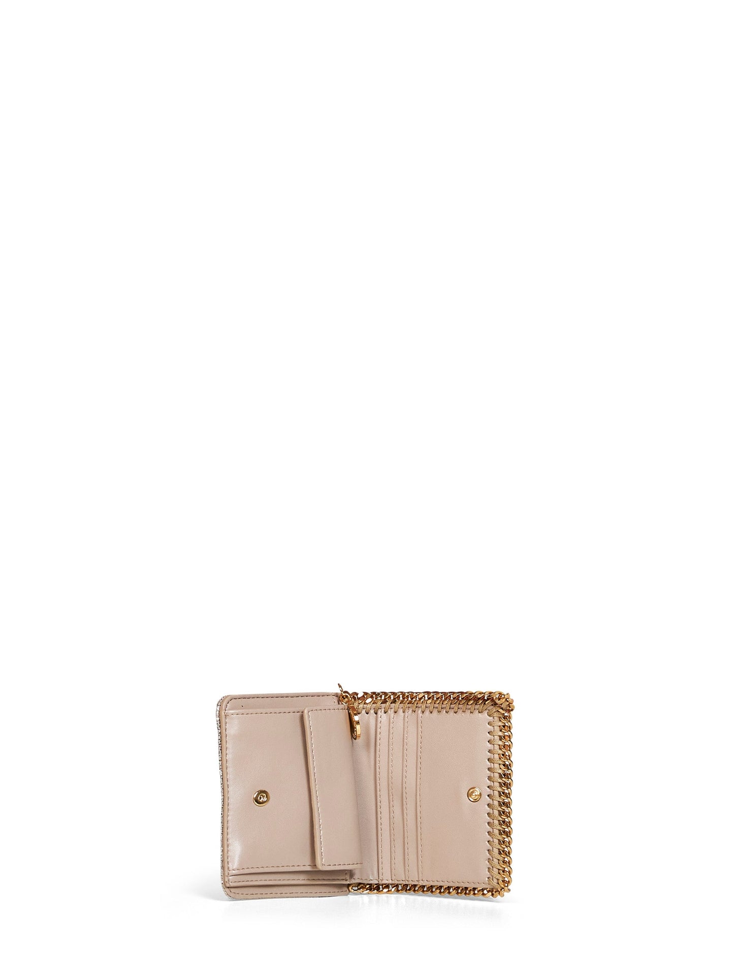 Stella Mccartney Women Pyrite Falabella Bi-Fold Wallet STELLA MCCARTNEY