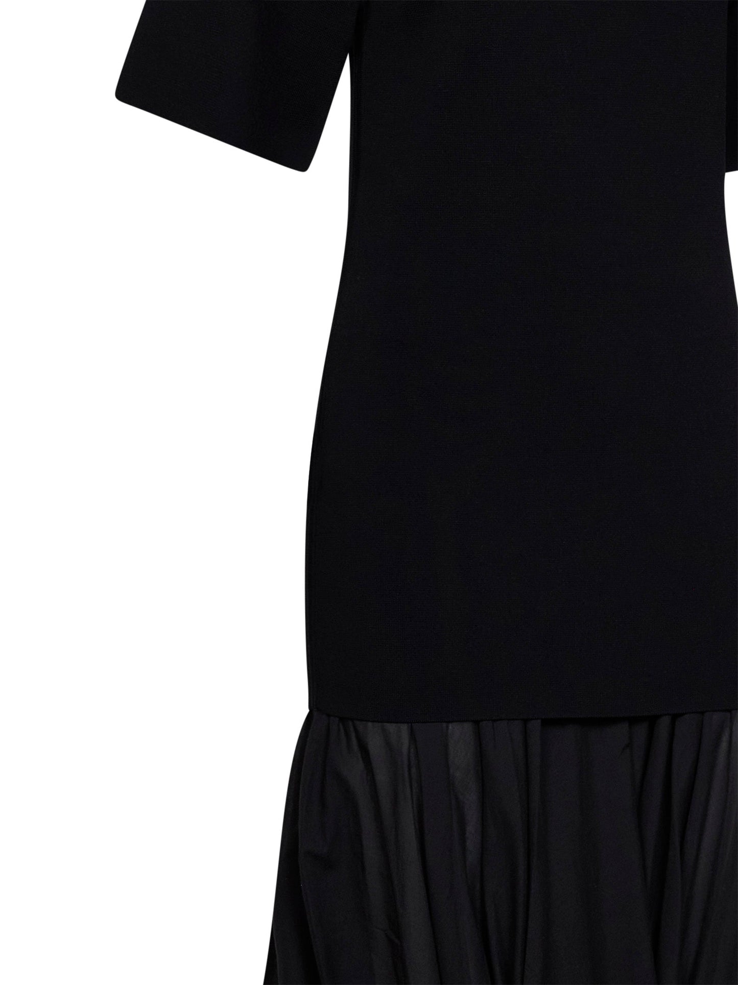 Toteme Women Black Cocoon Tee Dress TOTEME