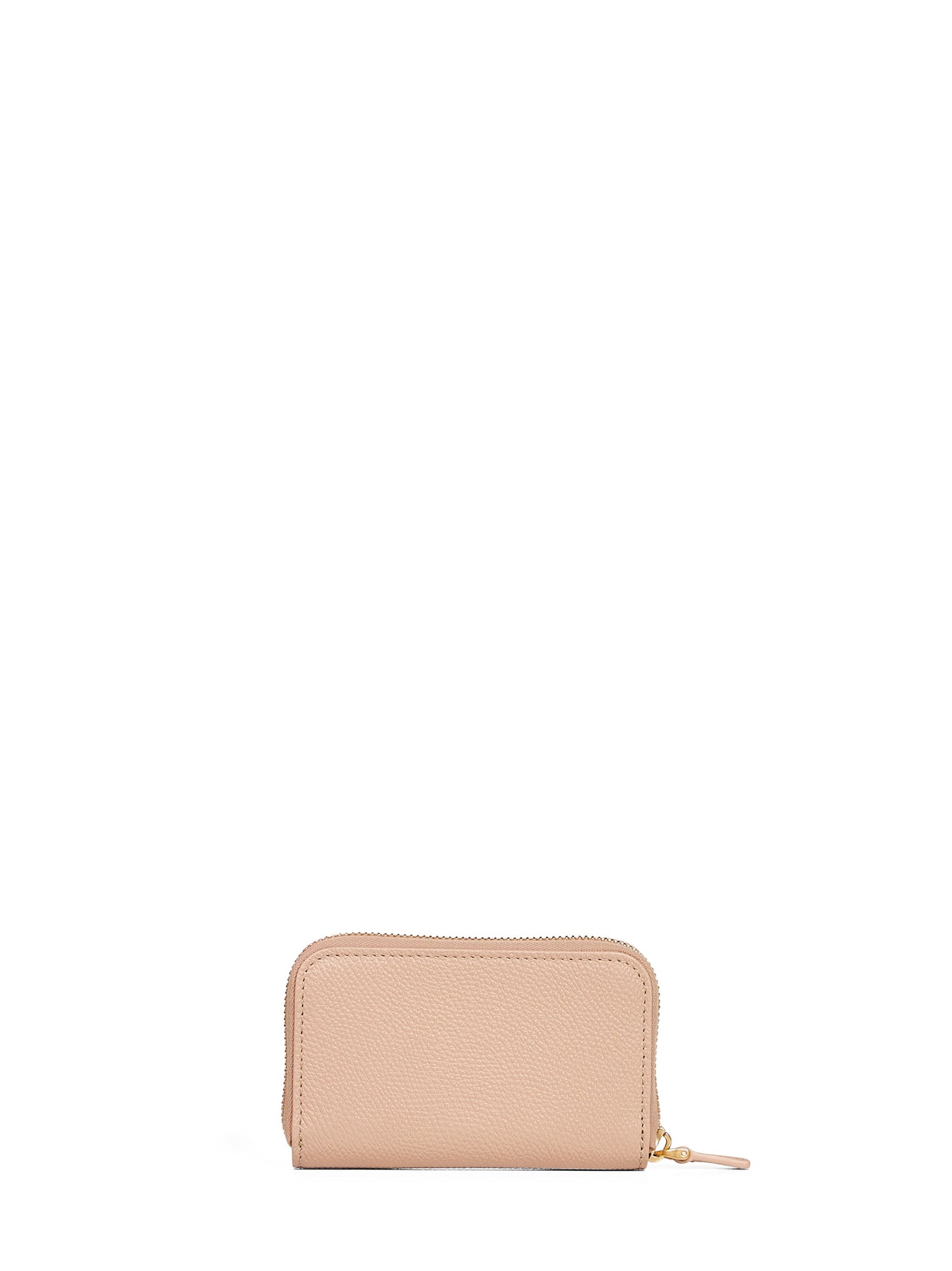 Valentino Garavani Women Rose Sand Vlogo Signature Mini Wallet VALENTINO GARAVANI