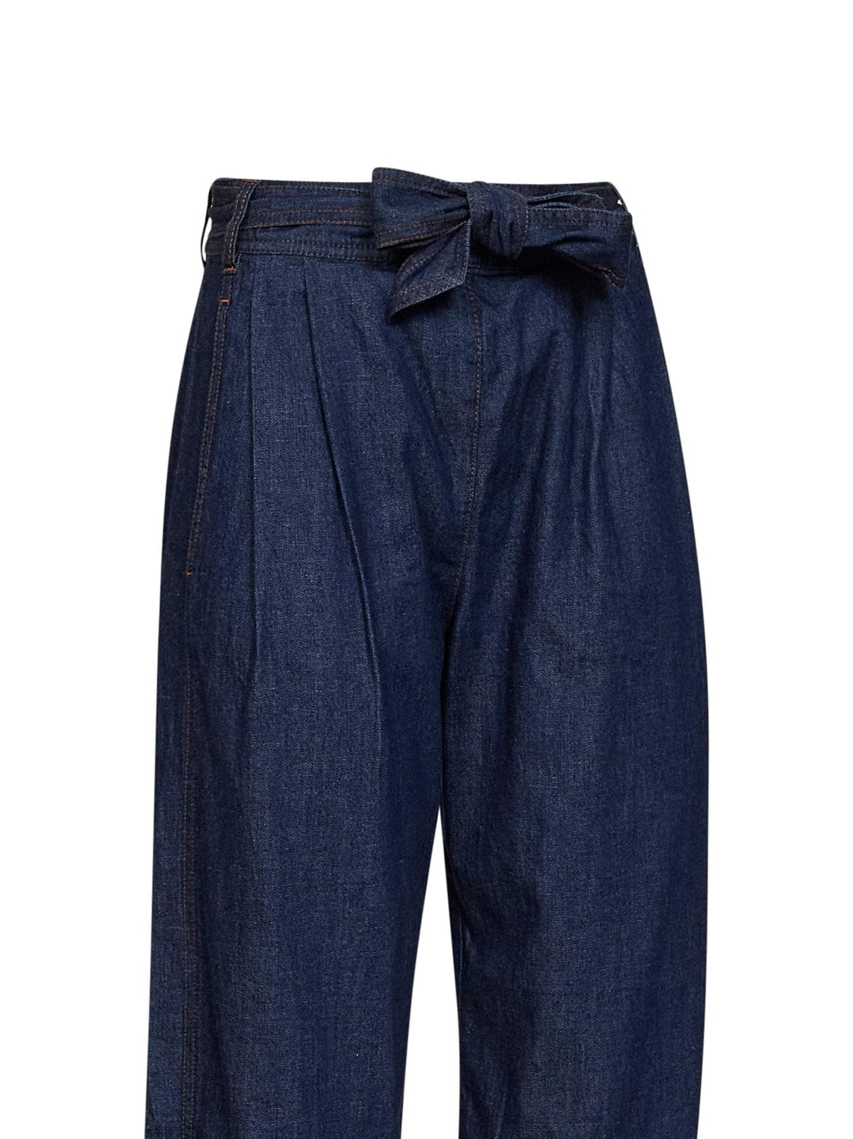 Zimmermann Women Ink Denim Aster Harem Trousers ZIMMERMANN