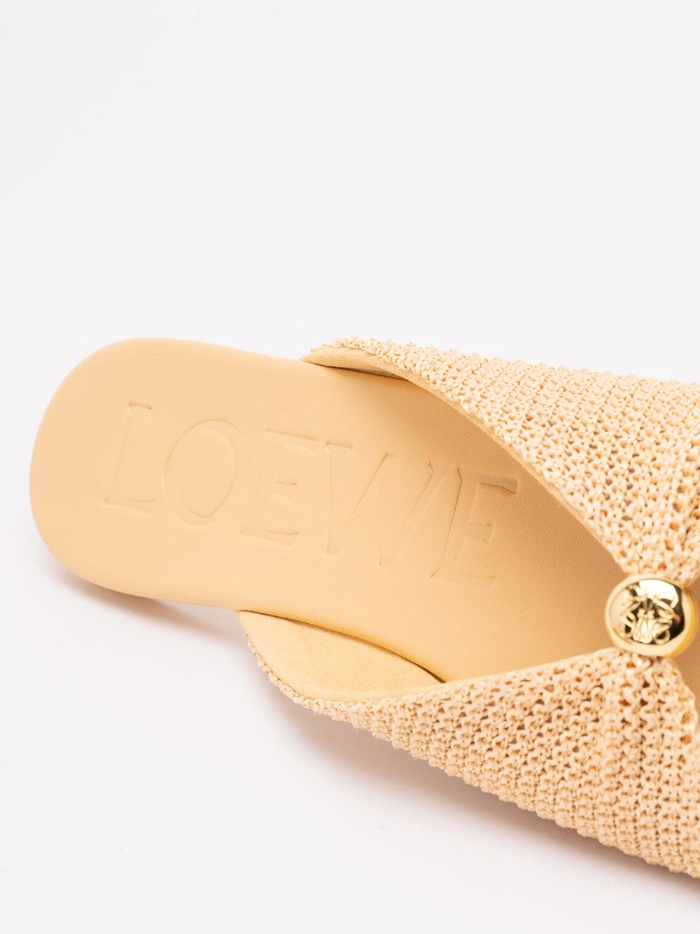 Loewe Women Paula`S Ibiza `Pebble Soft` Slides LOEWE
