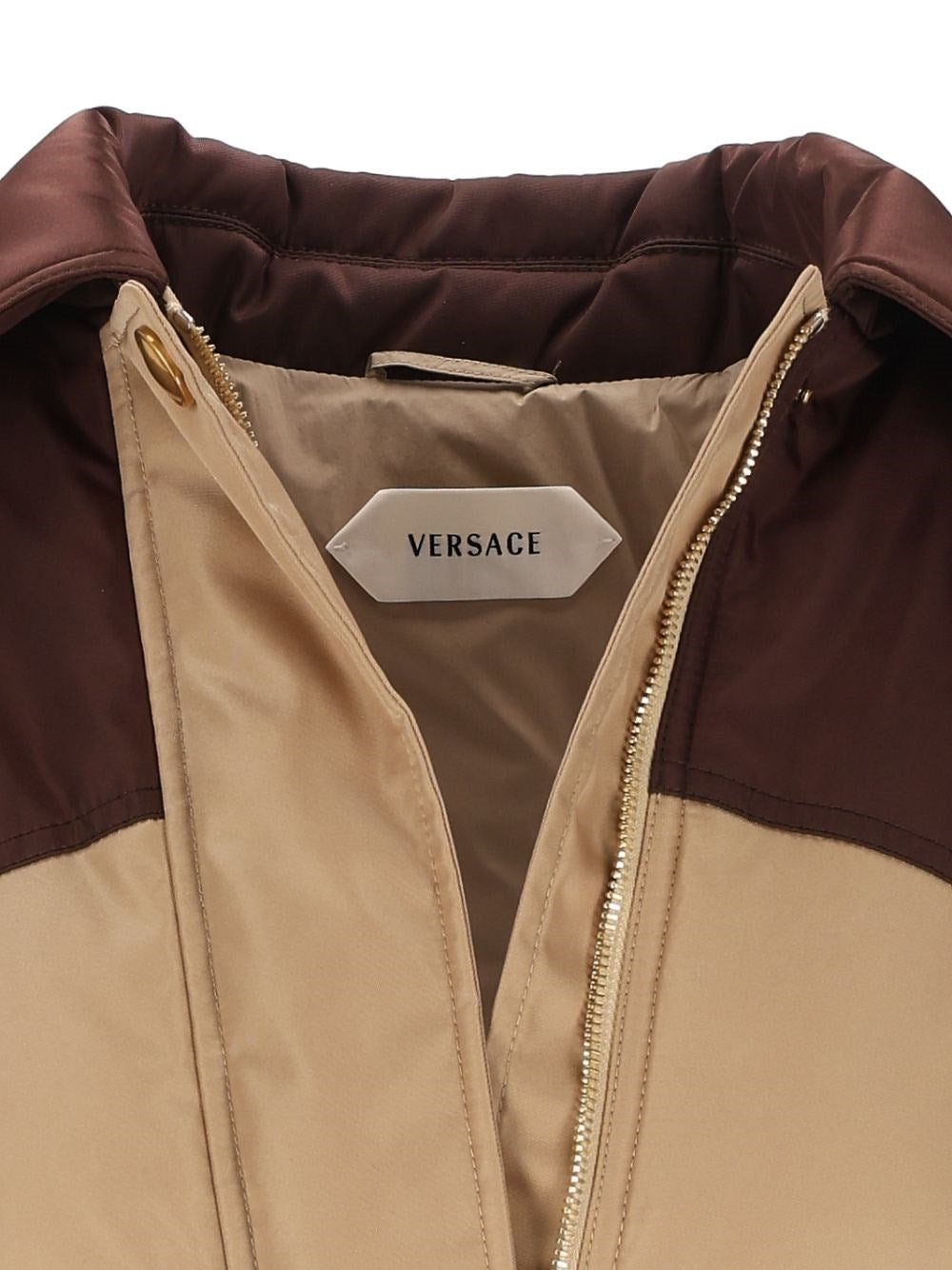 Versace Women Padded Jacket With Belt VERSACE