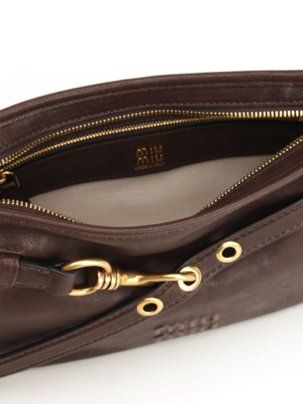 Miu Miu Women Aventure Shoulder Bag Nappa Aviator MIU MIU
