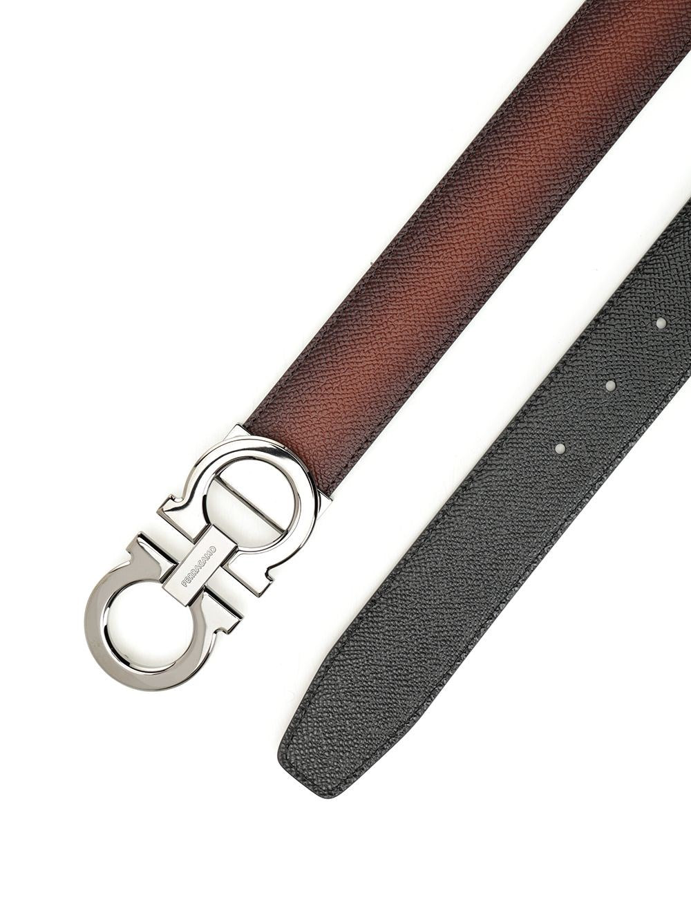Ferragamo Men Reversible And Adjustable "Gancini" Belt FERRAGAMO