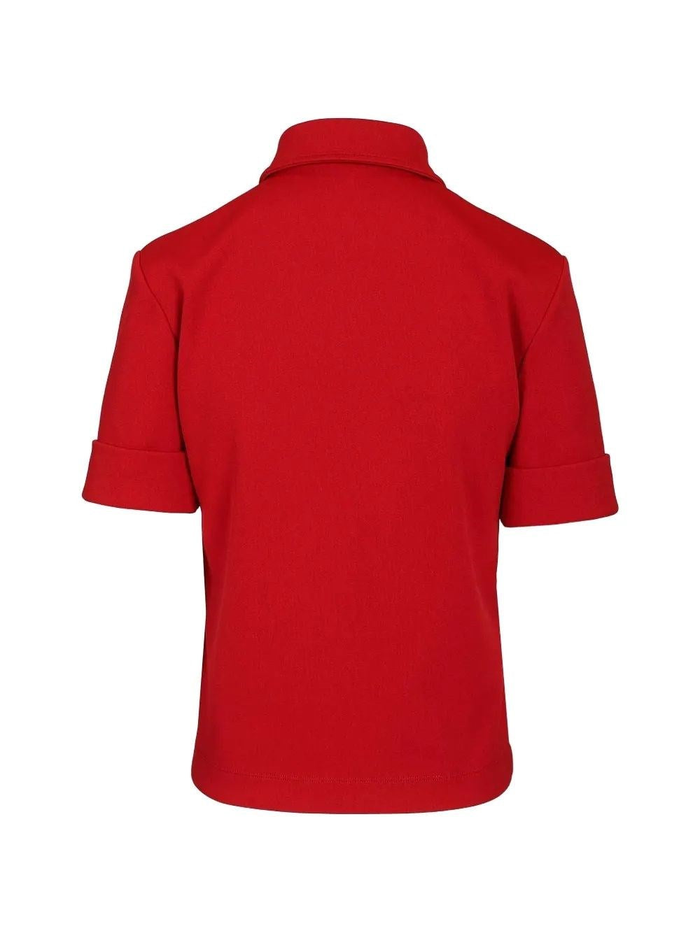 Miu Miu Women Technical Jersey Polo Shirt MIU MIU