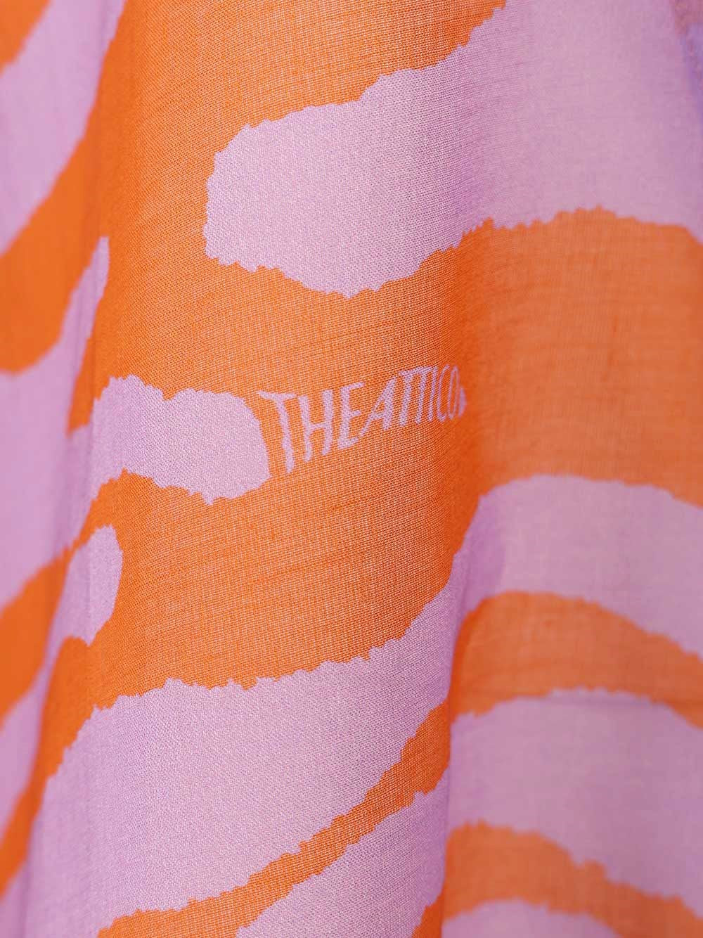 The Attico Women Animal Print Blouse THE ATTICO