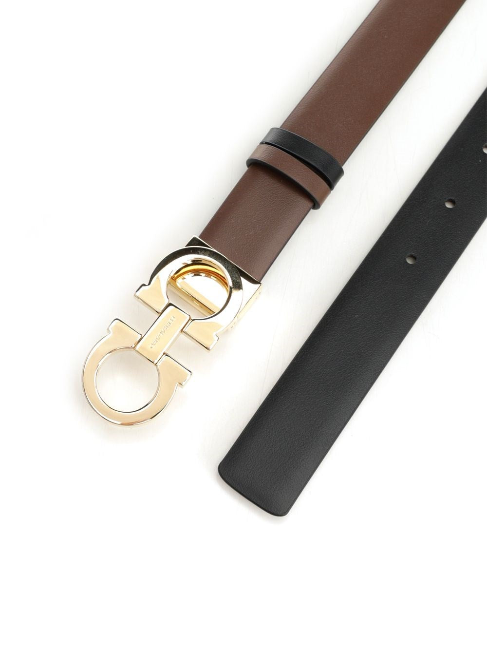 Ferragamo Women Reversible And Adjustable "Gancini" Belt FERRAGAMO