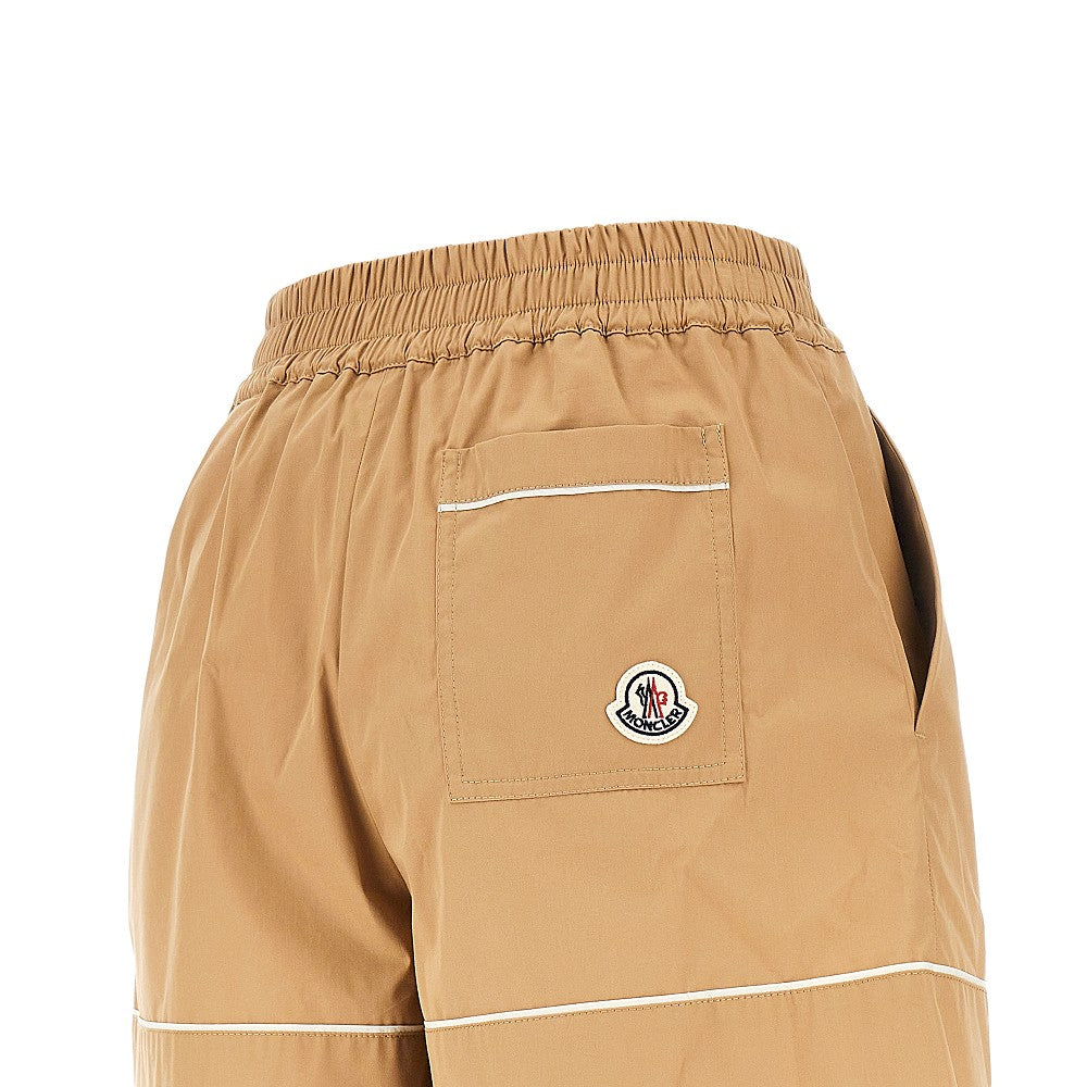 Moncler Women Cotton-Blend High-Rise Shorts MONCLER