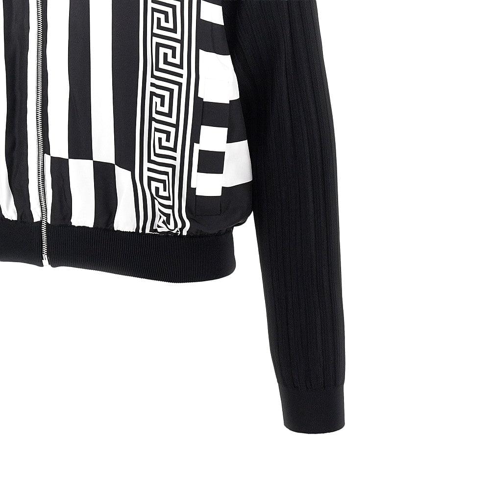Versace Men Cardigan With Sylvester Print VERSACE