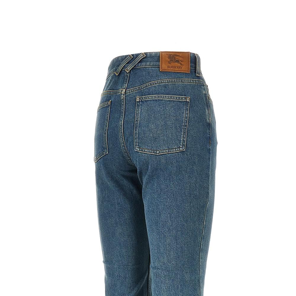 Burberry Women Stretch Denim Bootcut Jeans BURBERRY