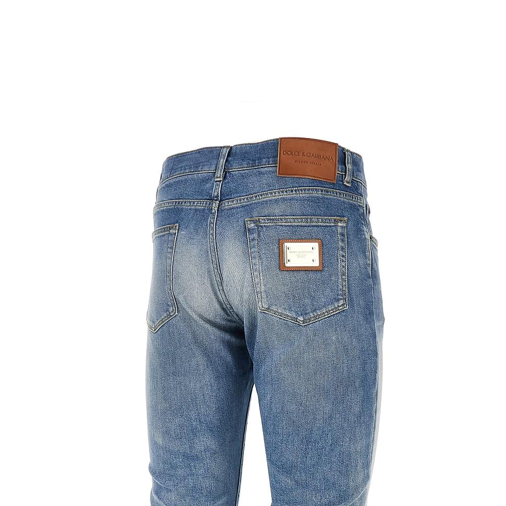 Dolce&Gabbana Men Stretch Denim Slim Fit Jeans DOLCE & GABBANA
