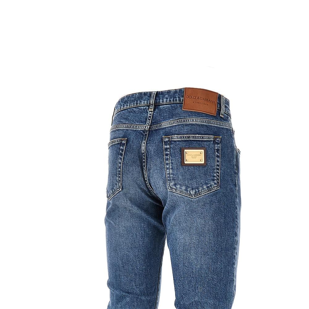 Dolce&Gabbana Men Stretch Denim Slim Fit Jeans DOLCE & GABBANA