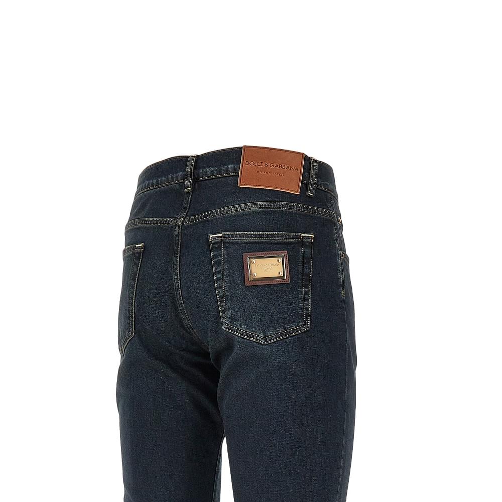 Dolce&Gabbana Men Stretch Denim Slim Fit Jeans DOLCE & GABBANA