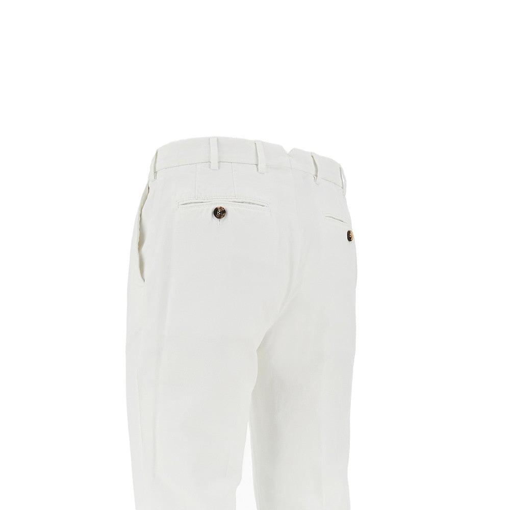 Brunello Cucinelli Men Gabardine Italian Fit Pants BRUNELLO CUCINELLI