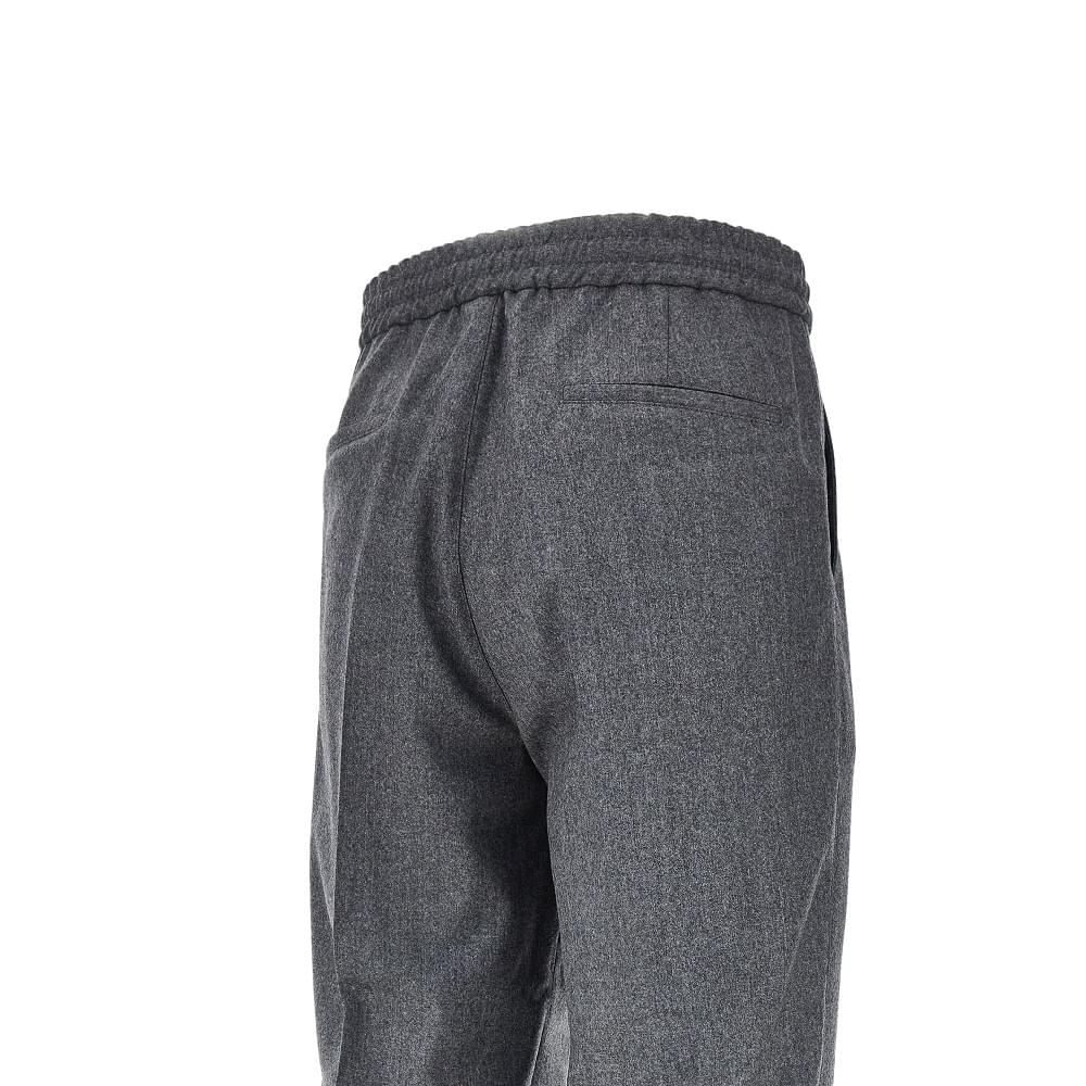 Brunello Cucinelli Men Wool Leisure Fit Pants BRUNELLO CUCINELLI