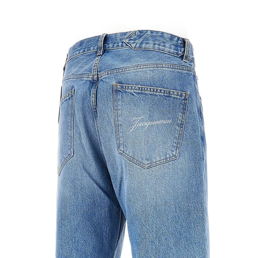 Jacquemus Men 'De-Nîmes' Straight Denim Pants JACQUEMUS