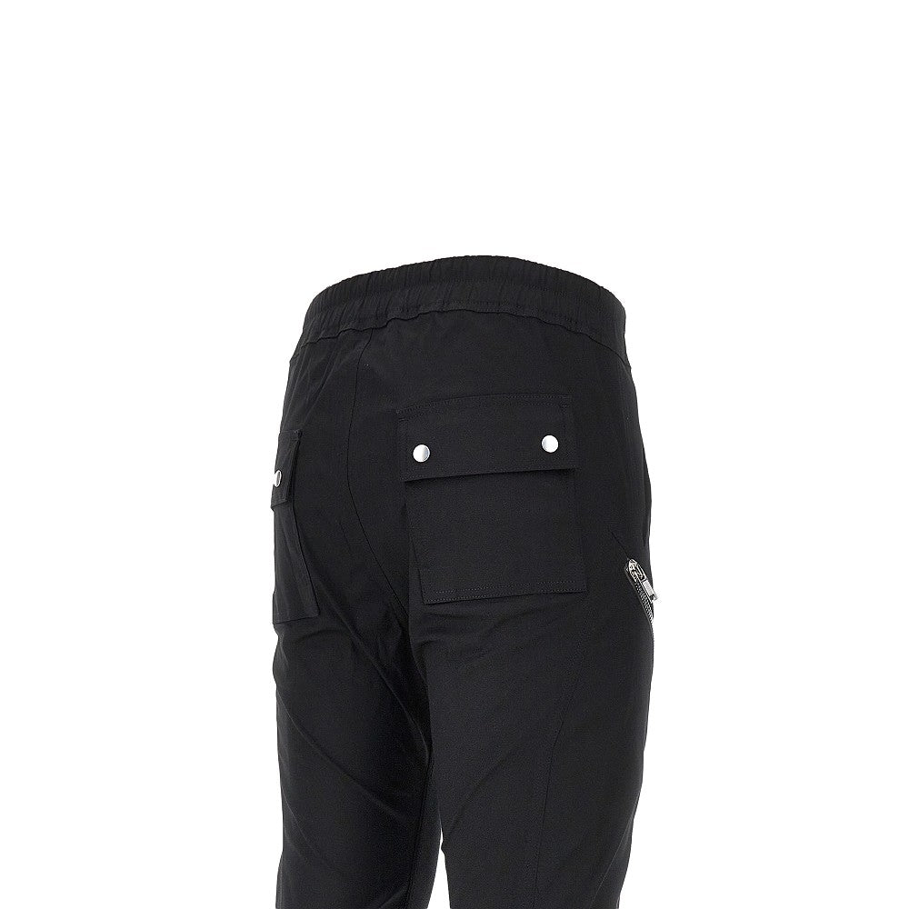 Rick Owens Men Stretch Cotton 'Heizer' Cargo Pants RICK OWENS