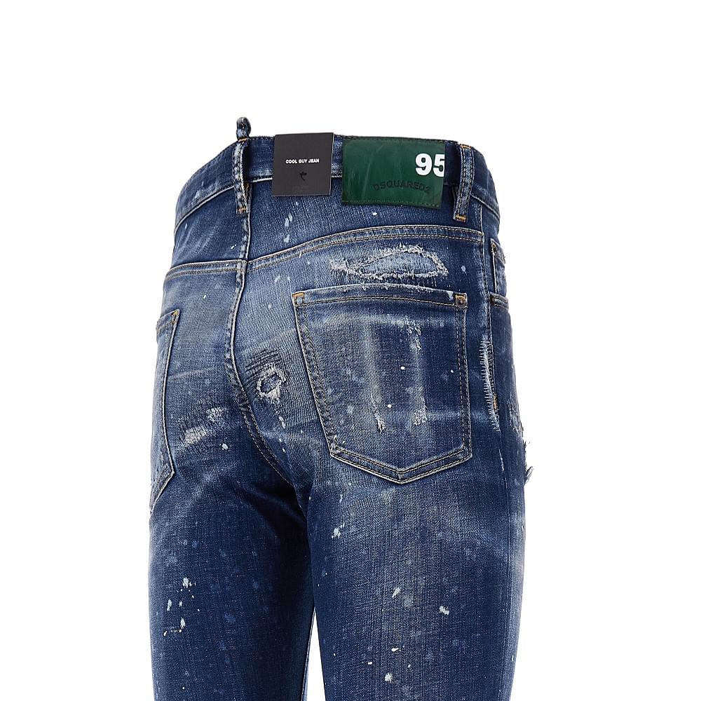 Dsquared2 Men Stretch Denim Cool Guy Jeans DSQUARED2