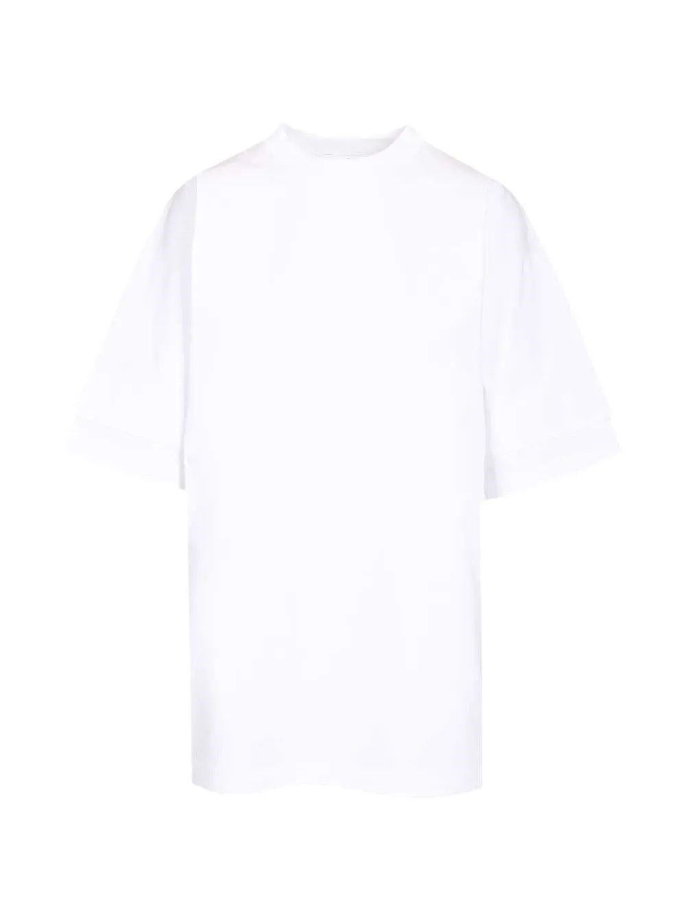 Alaïa Women Layered Cotton T-Shirt ALAIA