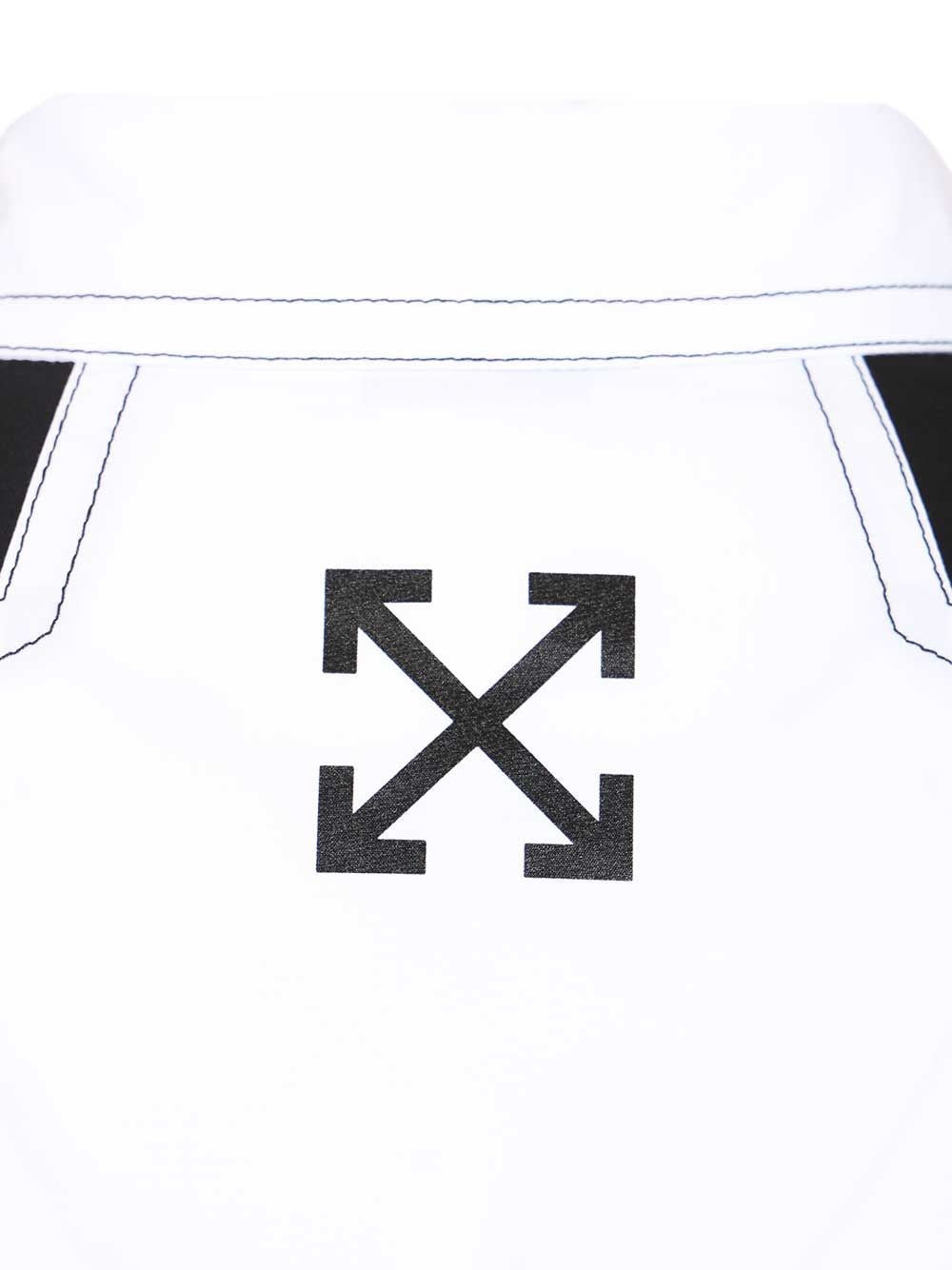 Off-White Men Race Logo Shirt OFF-WHITE