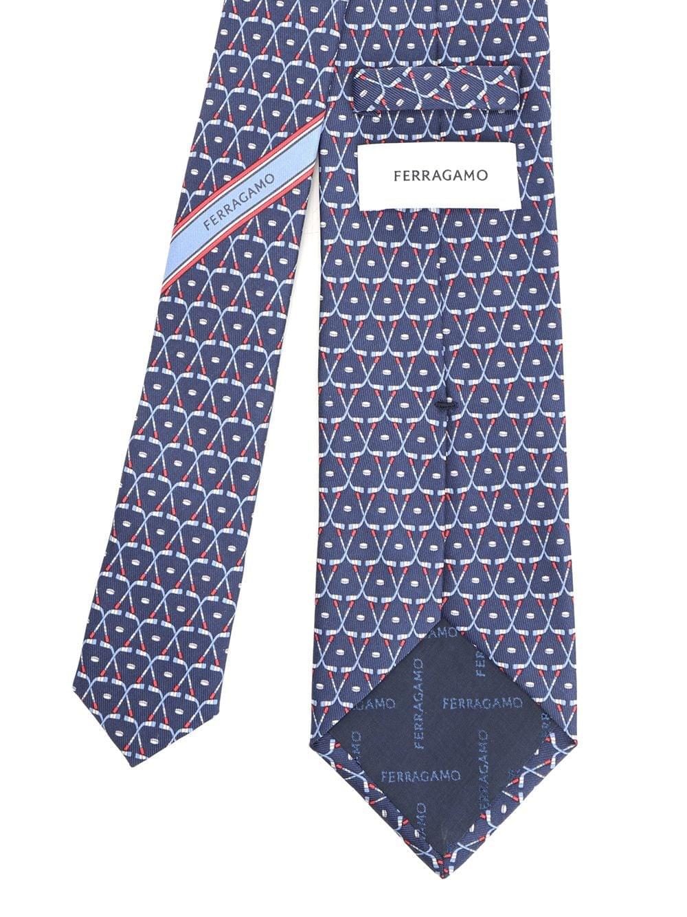 Ferragamo Men "Hockey" Tie FERRAGAMO