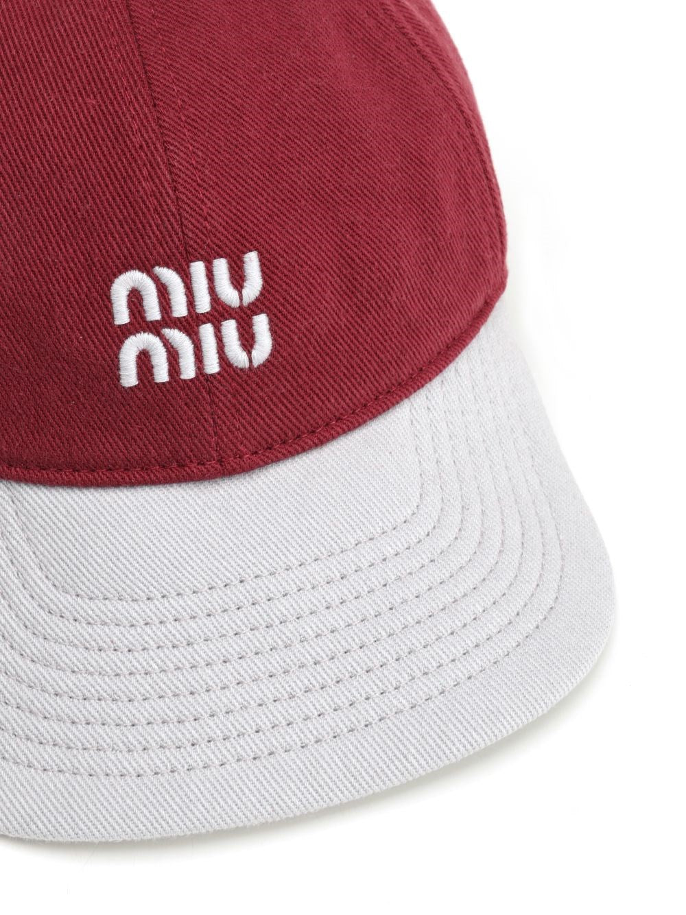 Miu Miu Women Drill Baseball Cap MIU MIU