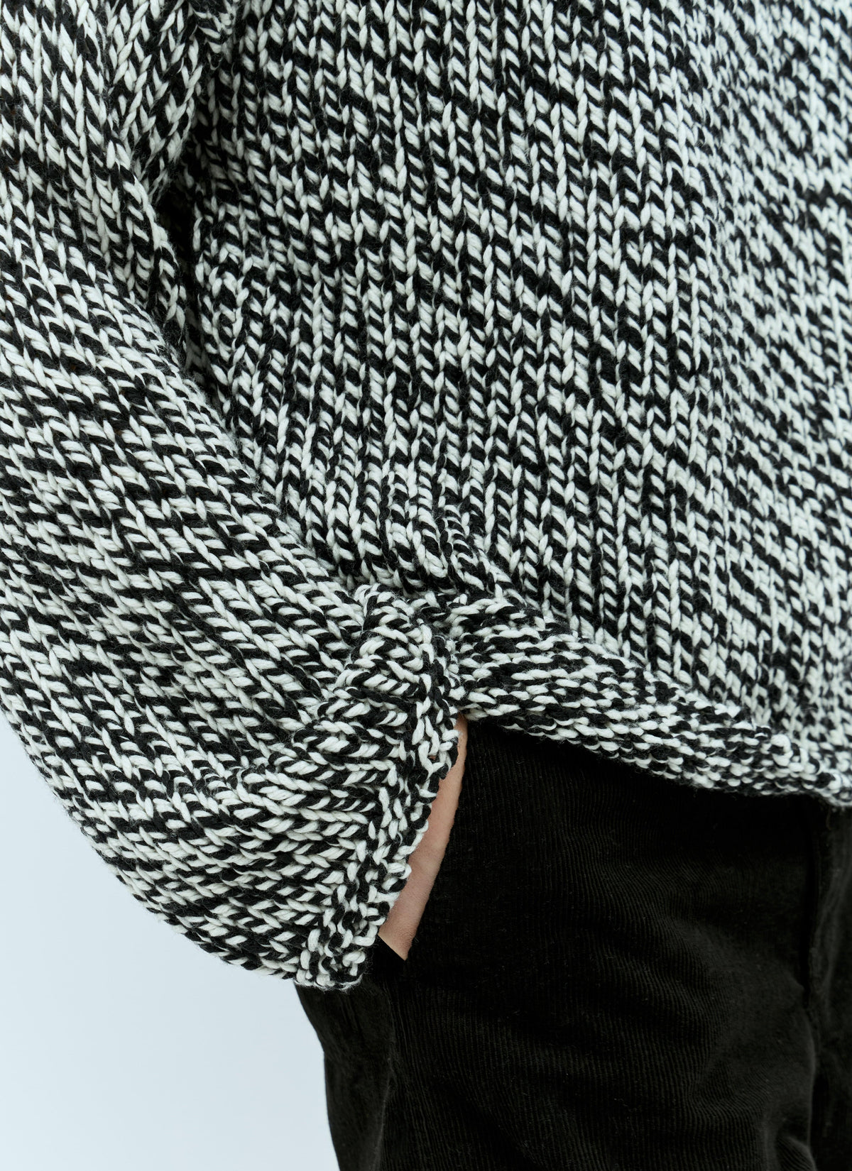 Acne Studios Men High-Neck Wool-Blend Sweater ACNE STUDIOS
