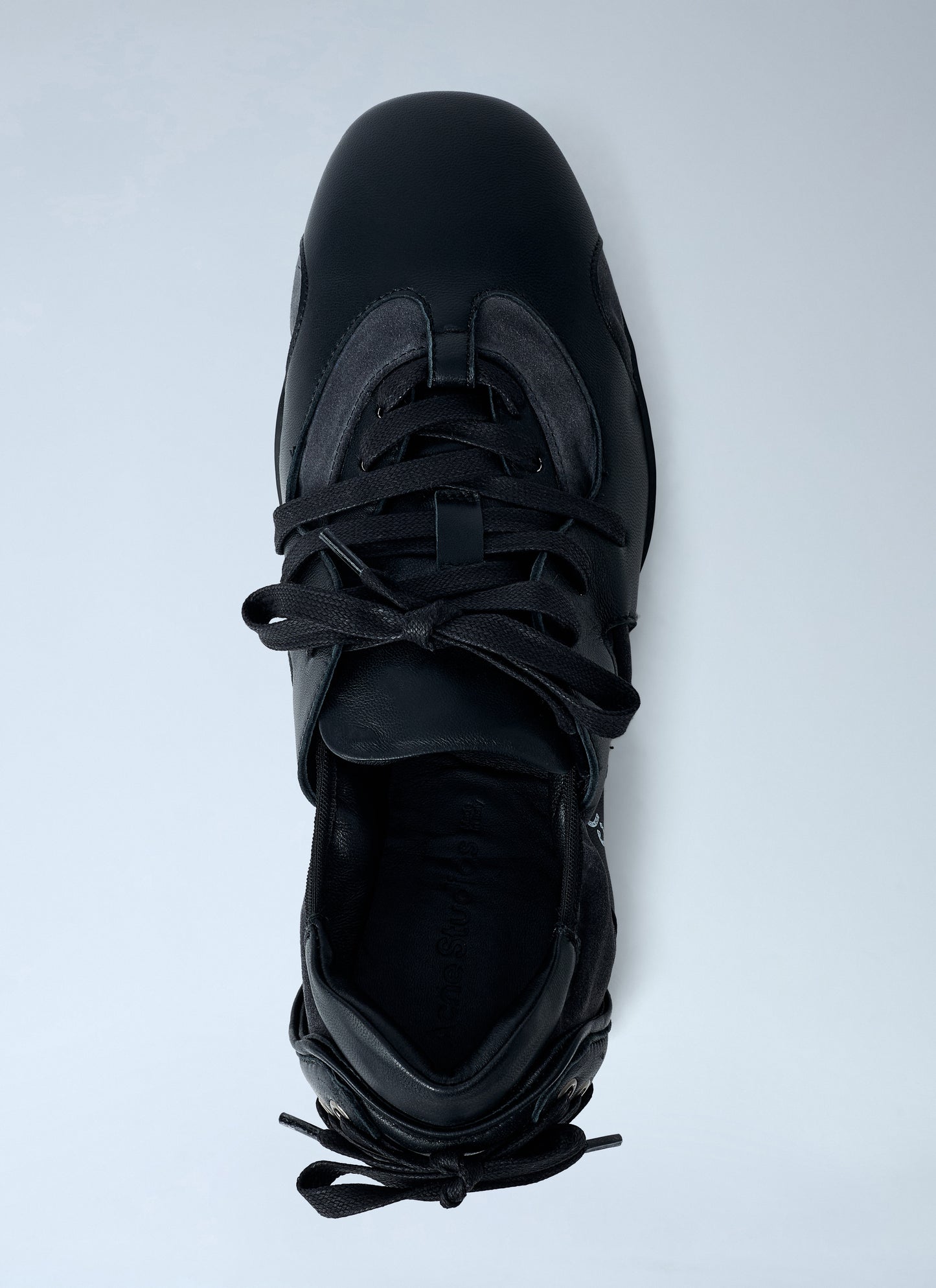 Acne Studios Men Leather Lace-Up Sneakers ACNE STUDIOS